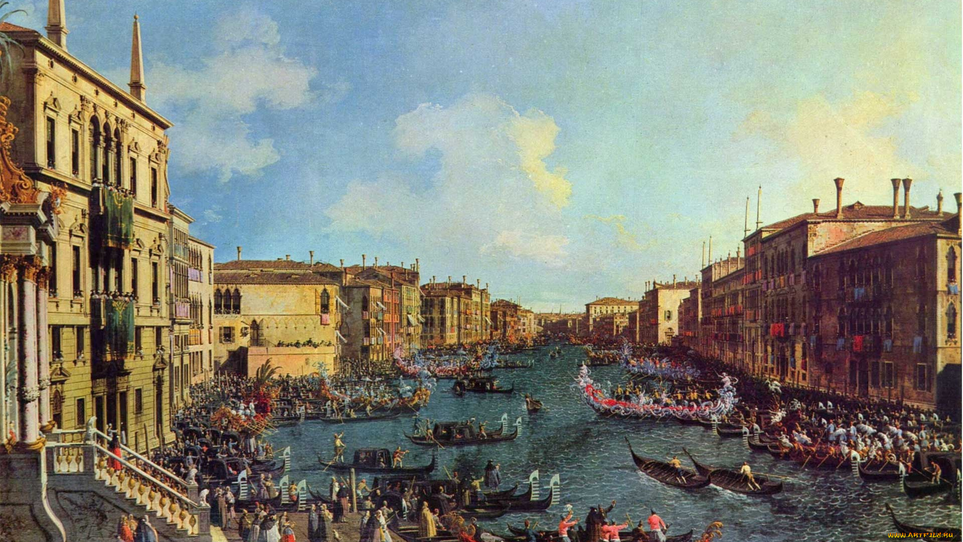 художник, каналетто, джованни, антонио, рисованное, canaletto, lagoon, italy, gondolas, dock, channel, художник, джованни, антонио, каналь, venezia, romantic, port, parking