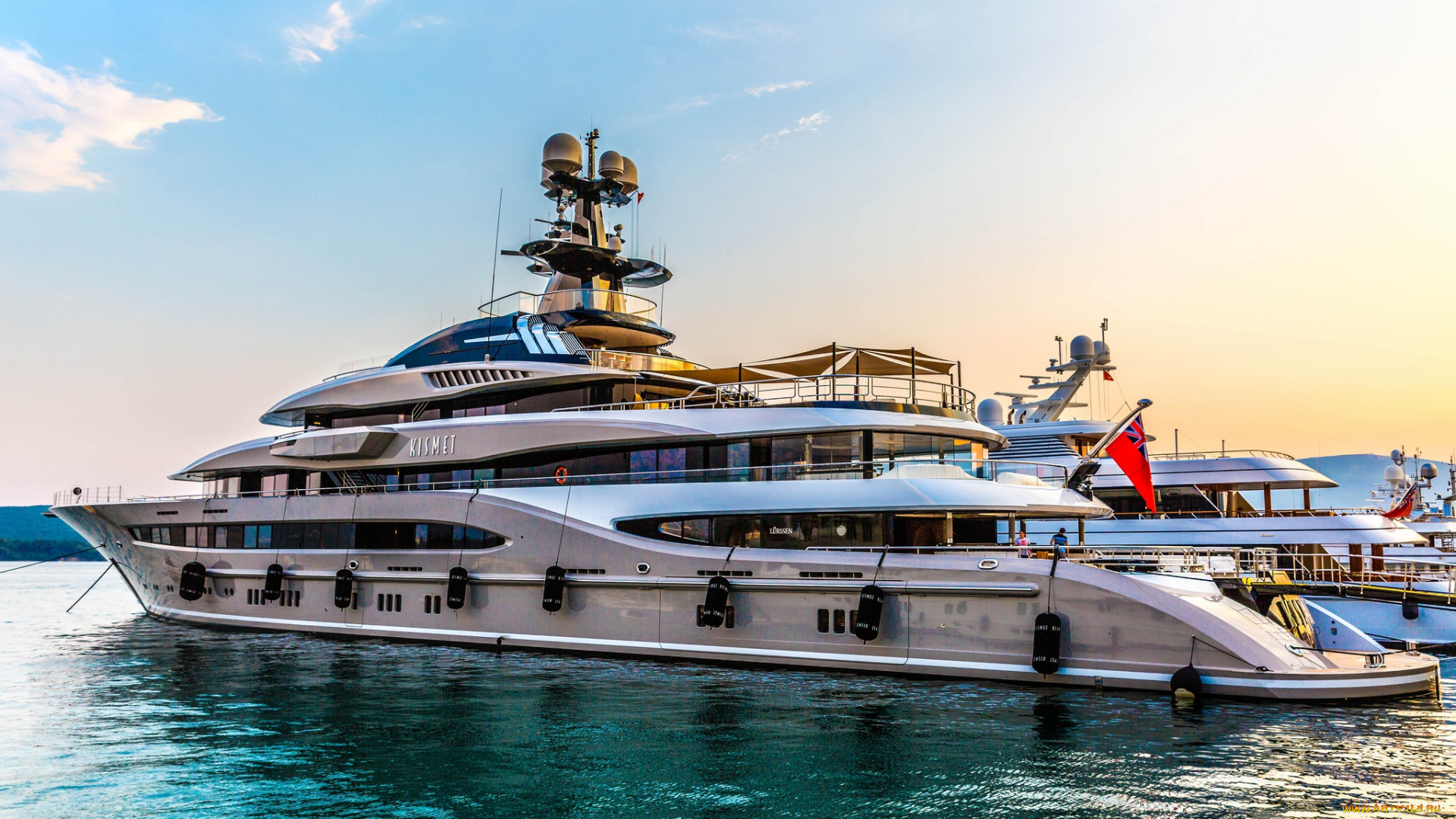 корабли, Яхты, суперяхта