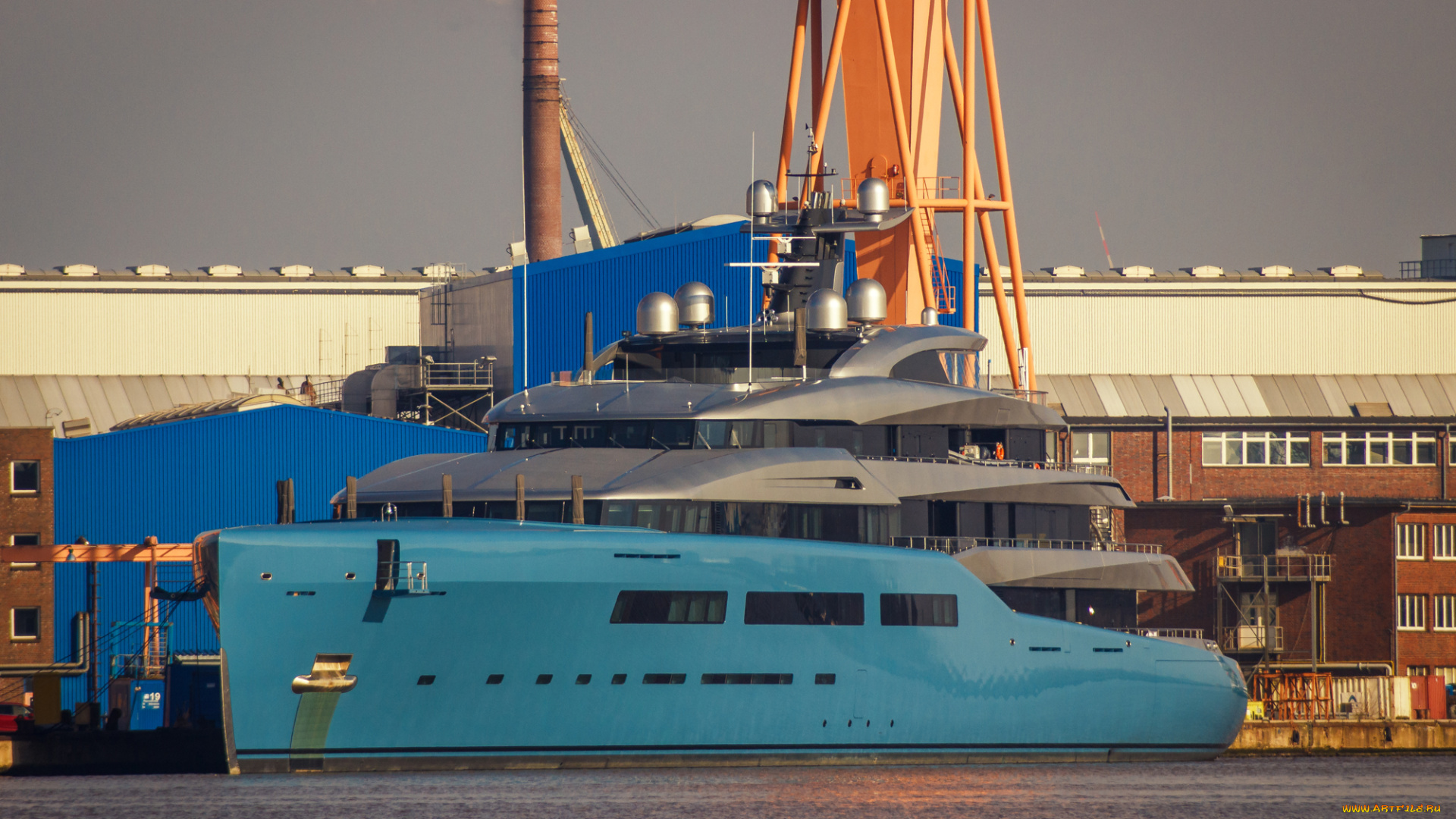 корабли, Яхты, суперяхта