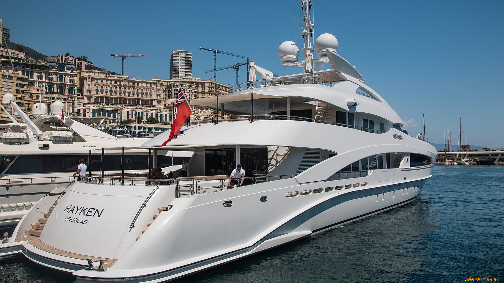 корабли, Яхты, суперяхта