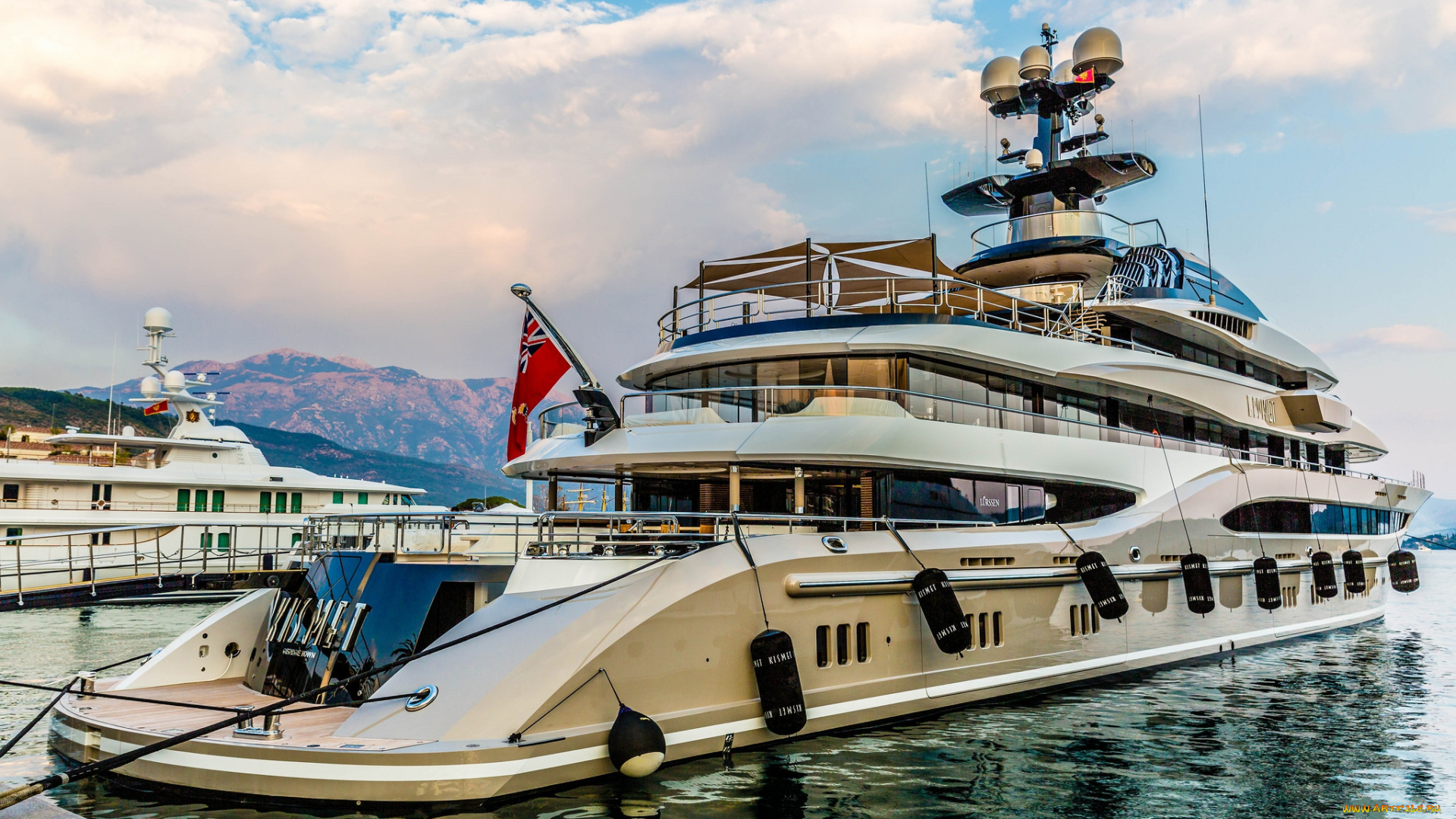 корабли, Яхты, суперяхта