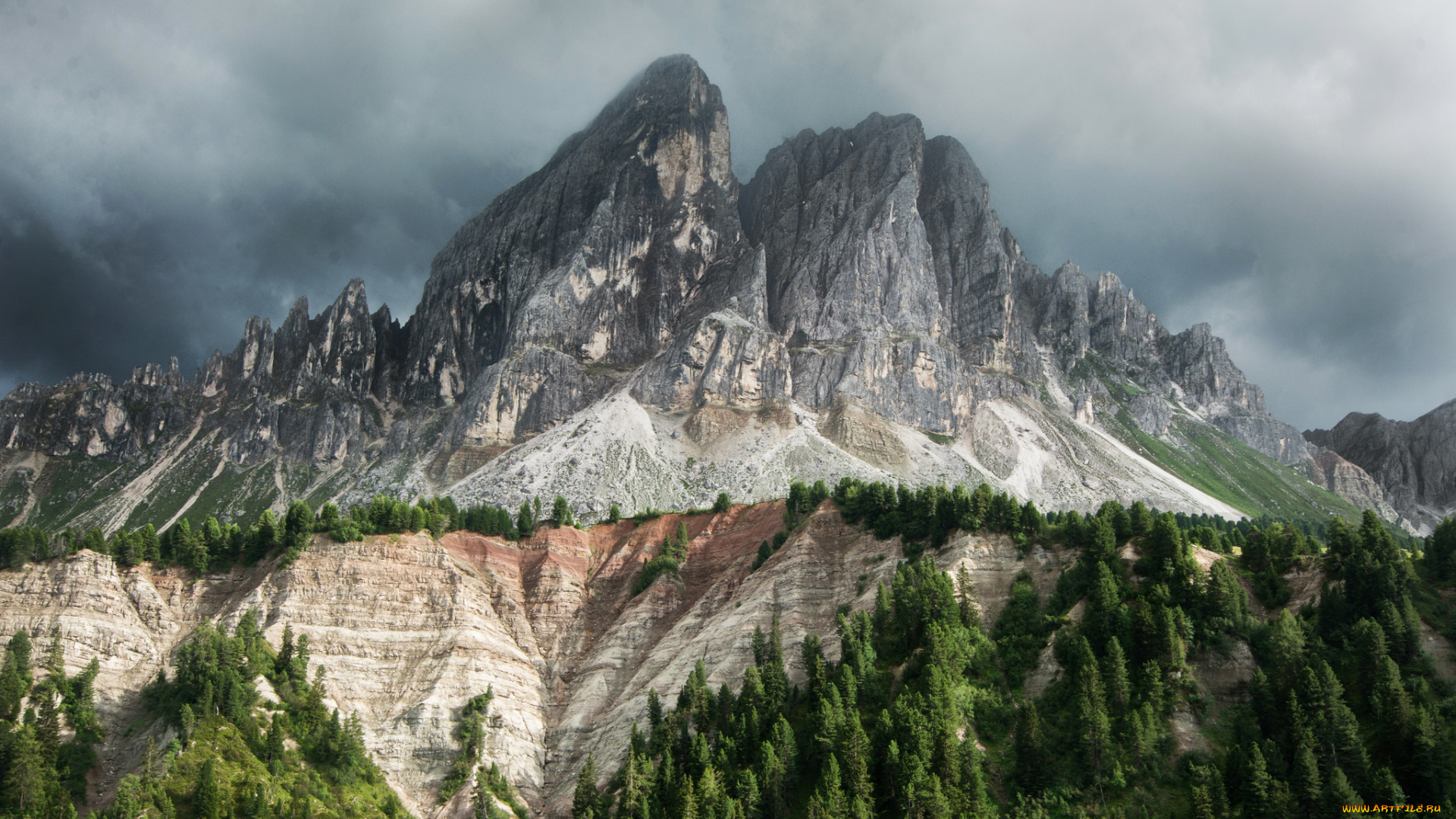 природа, горы, простор