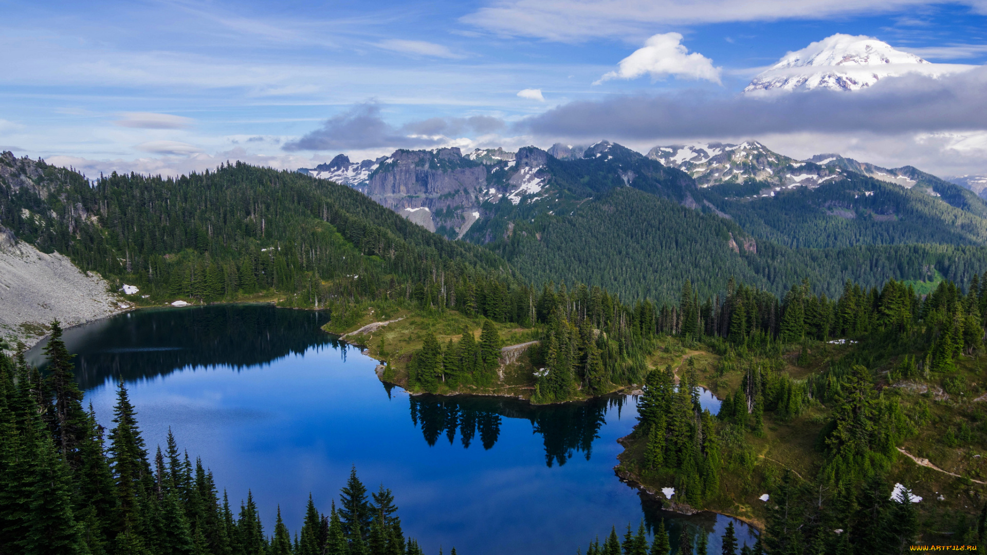 природа, реки, озера, простор