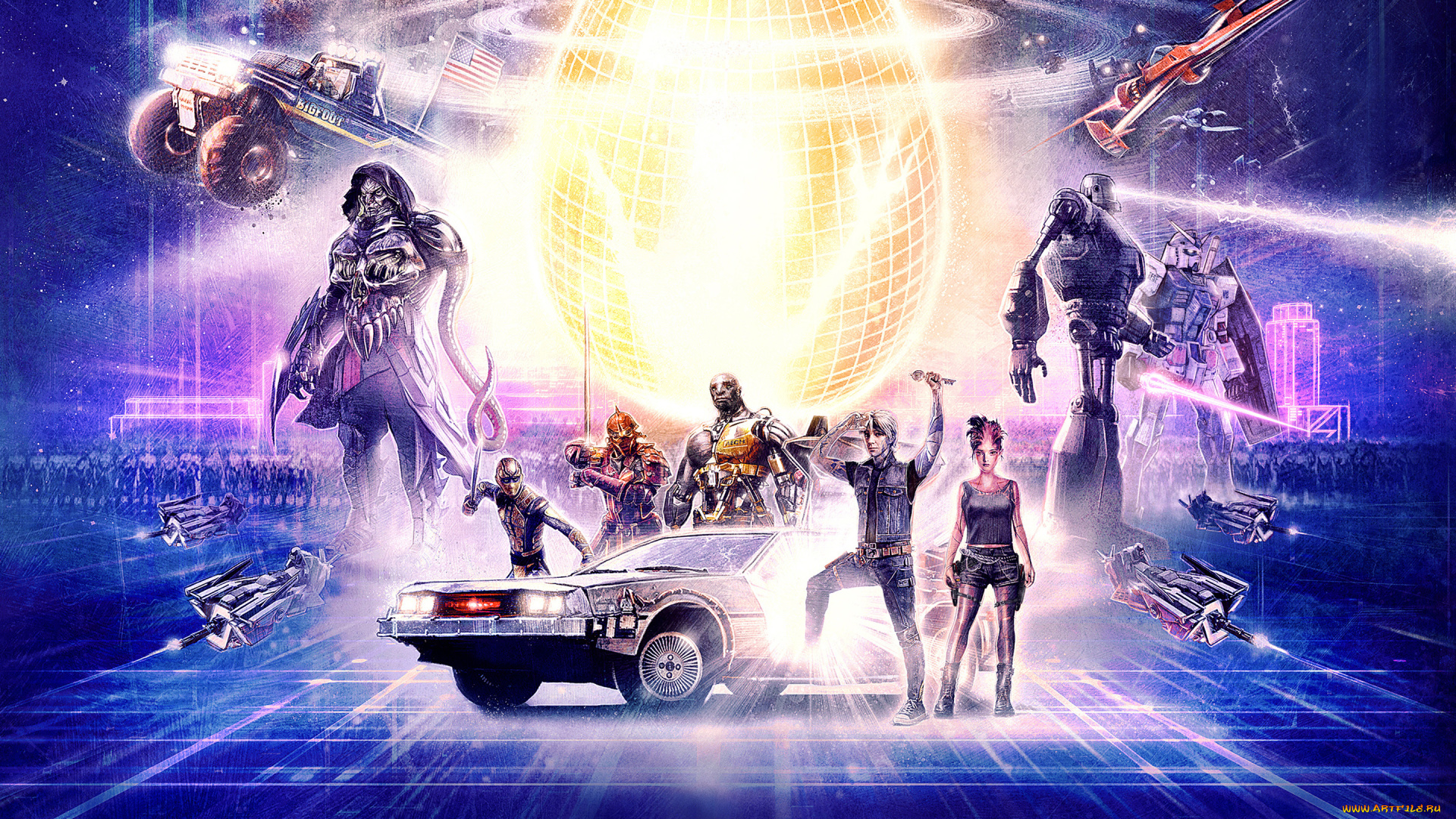 рисованное, кино, ready, player, one