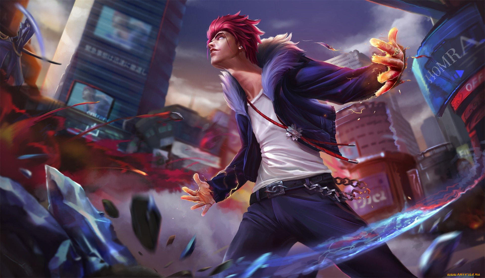 аниме, k, project, suoh, mikoto, k, project, peng, wang