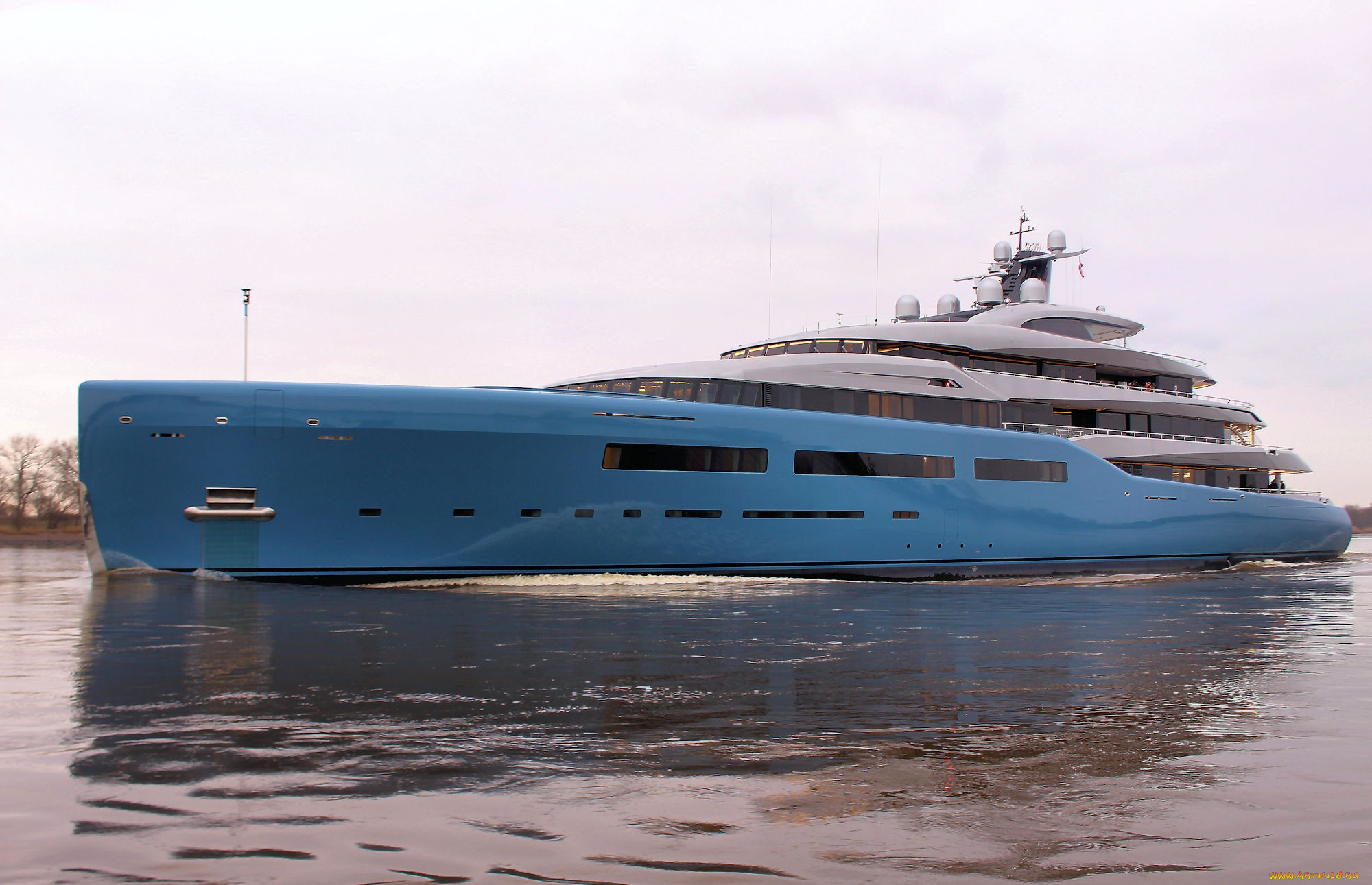 aviva, корабли, Яхты, суперяхта