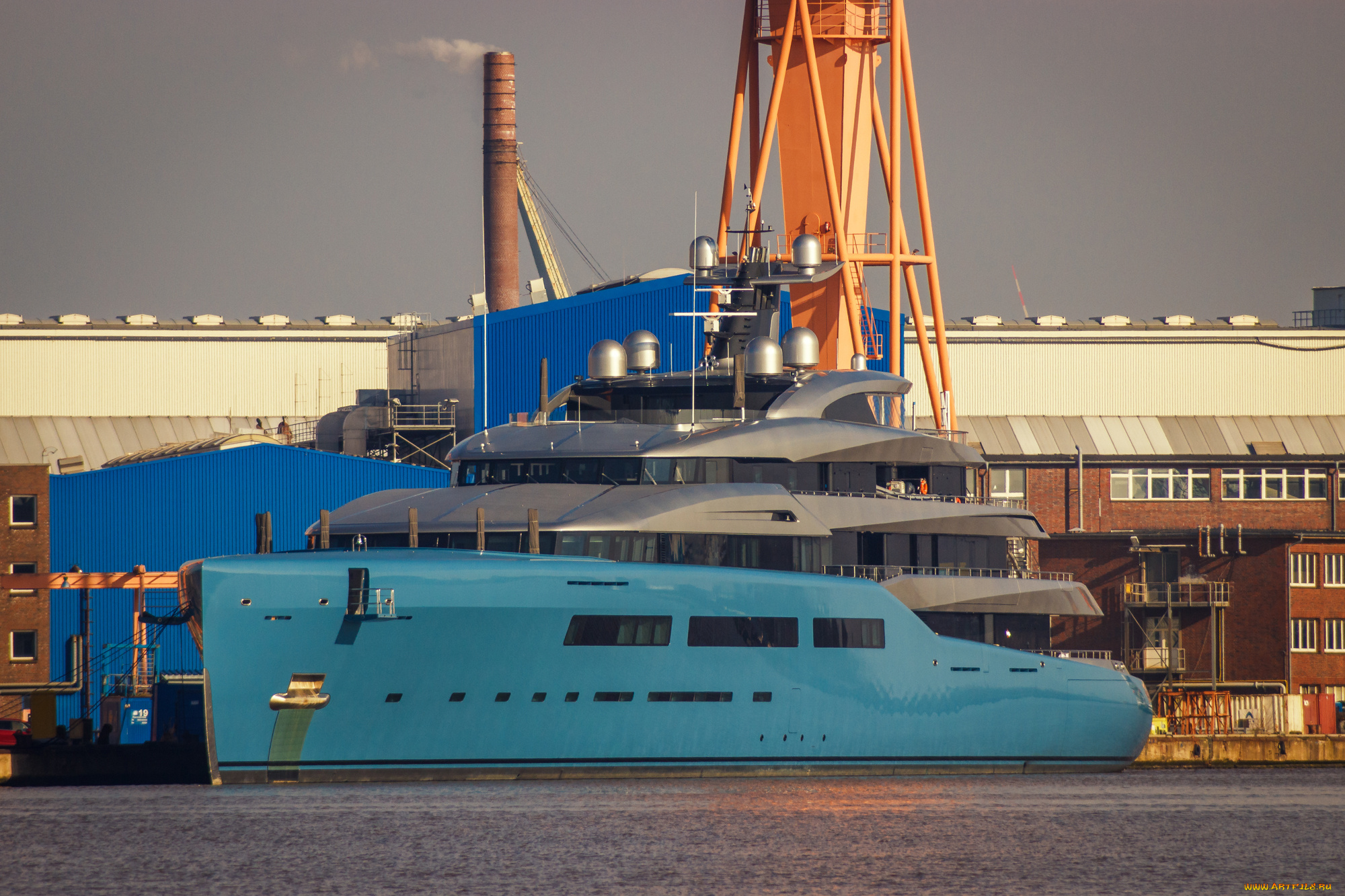 корабли, Яхты, суперяхта