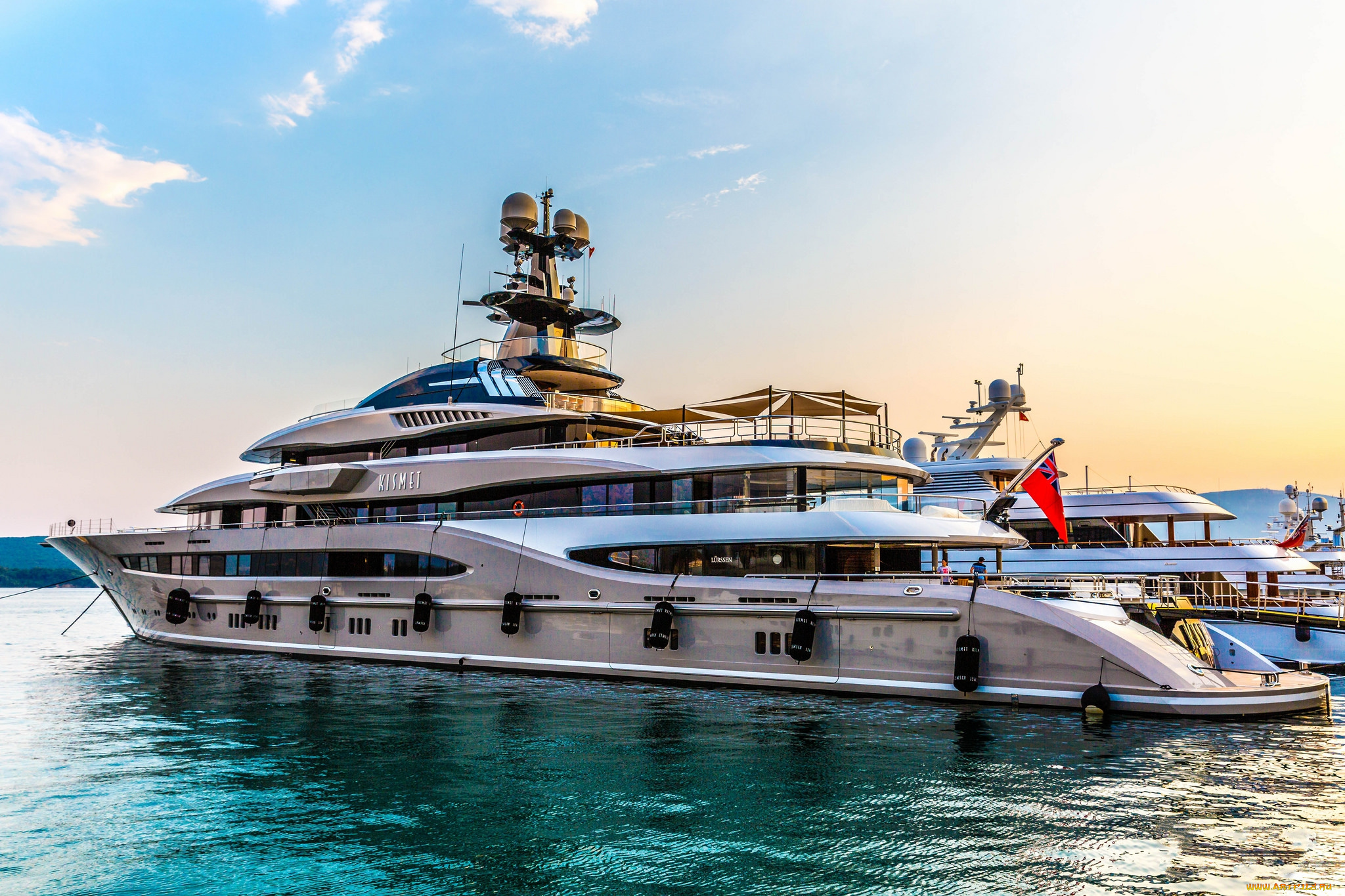 корабли, Яхты, суперяхта