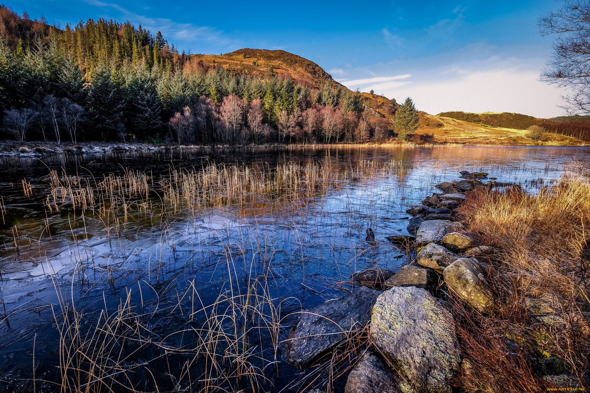 природа, реки, озера, простор