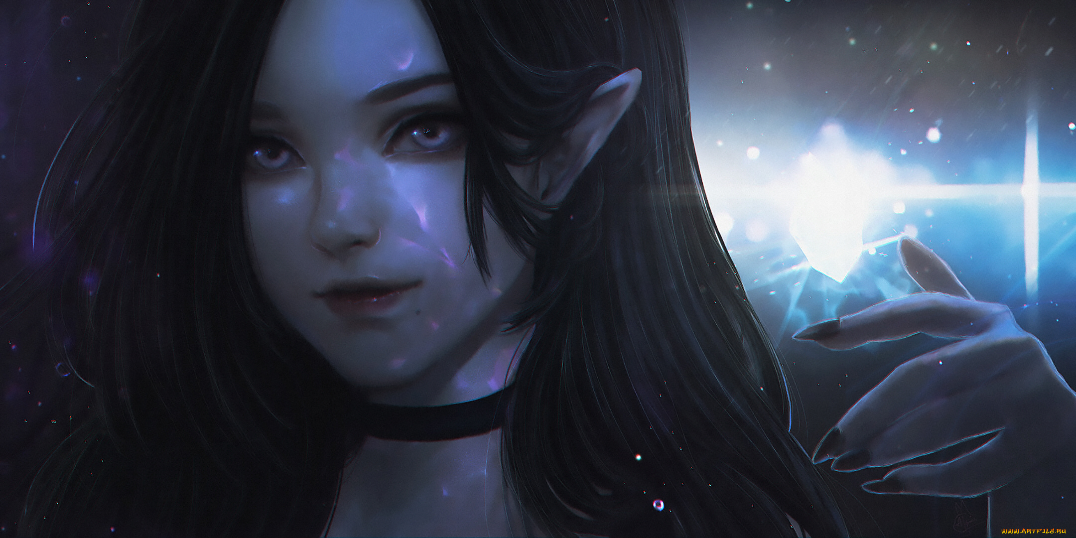 фэнтези, эльфы, девушка