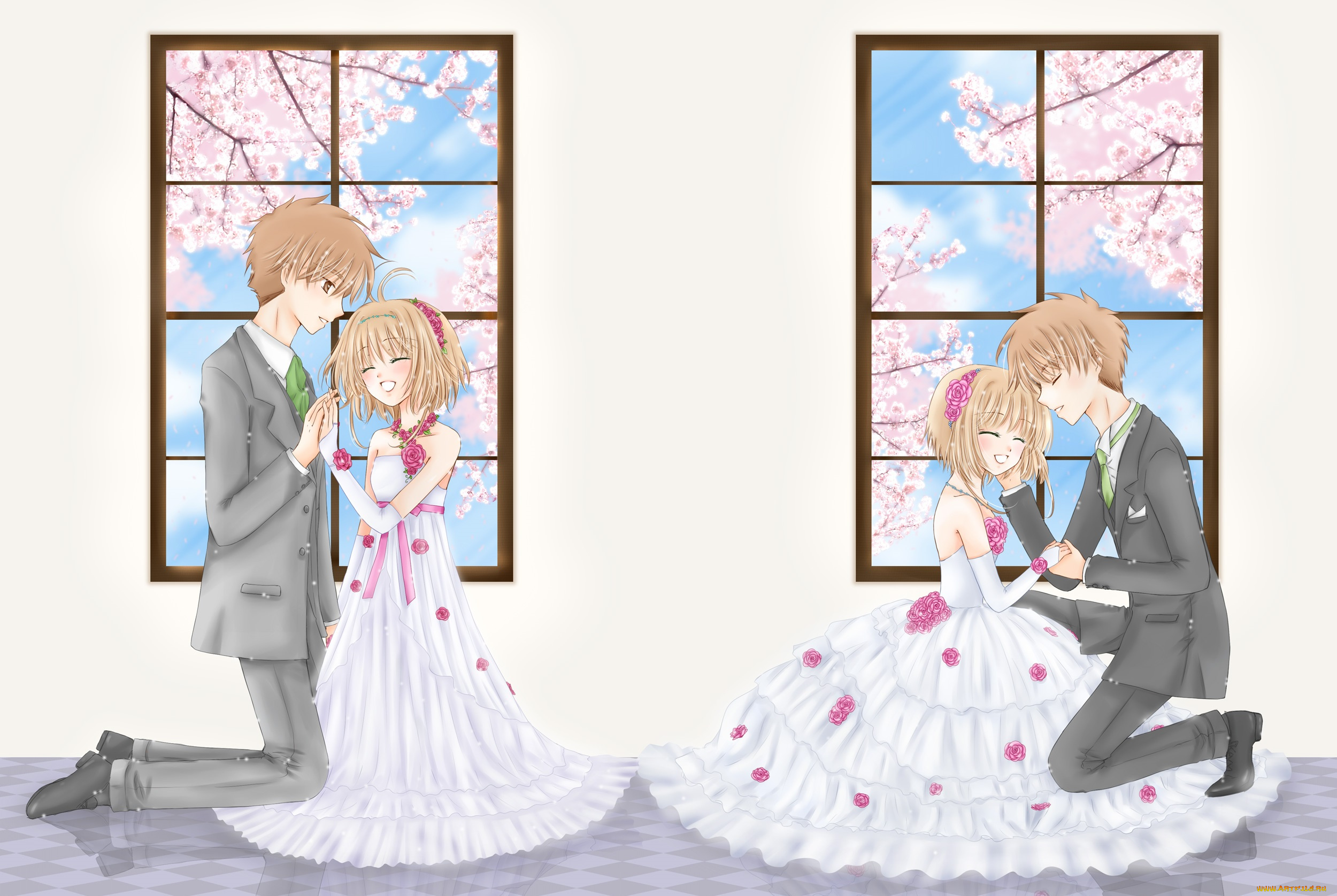 аниме, card, captor, sakura, парочка