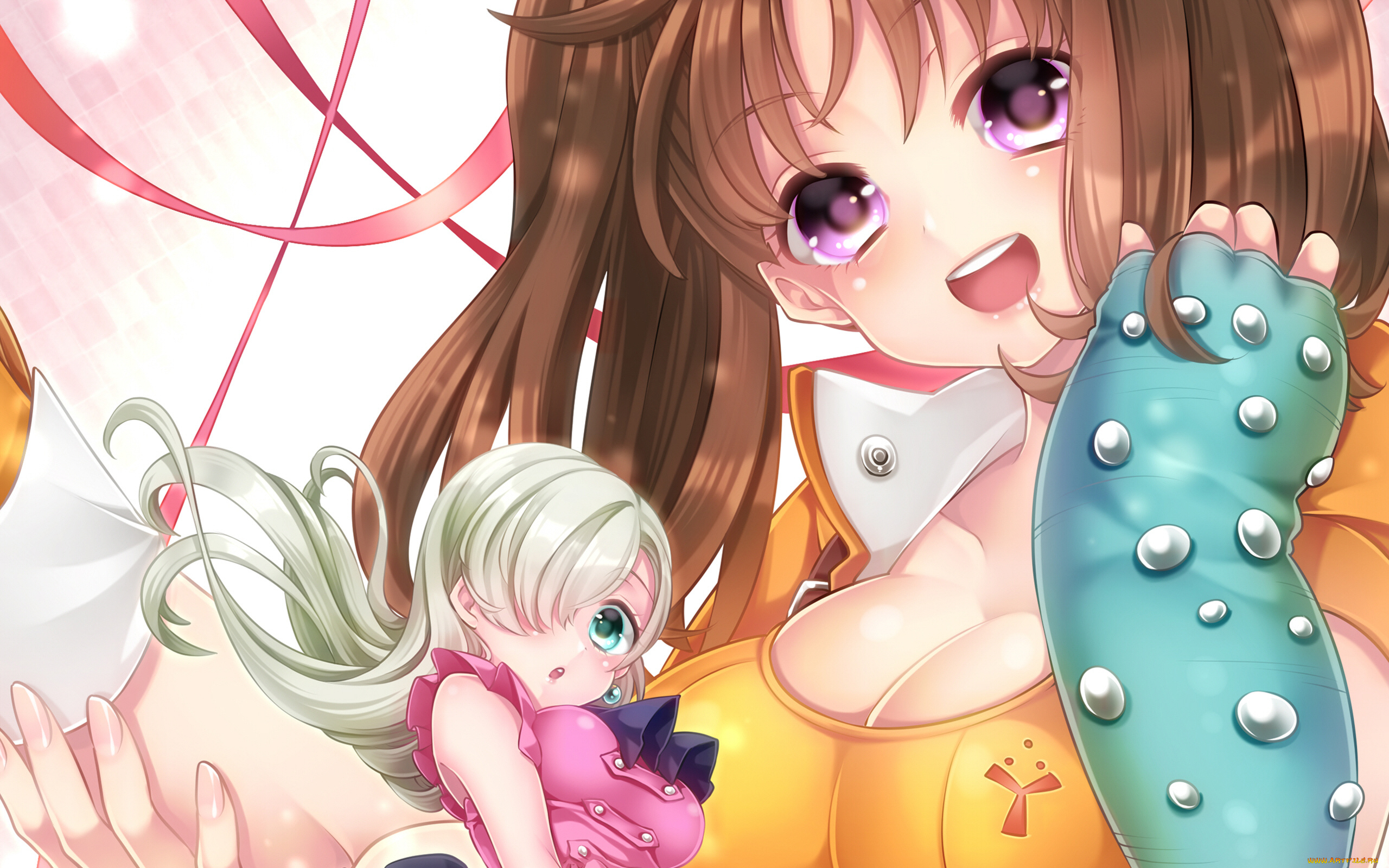 аниме, nanatsu, no, taizai, девушки