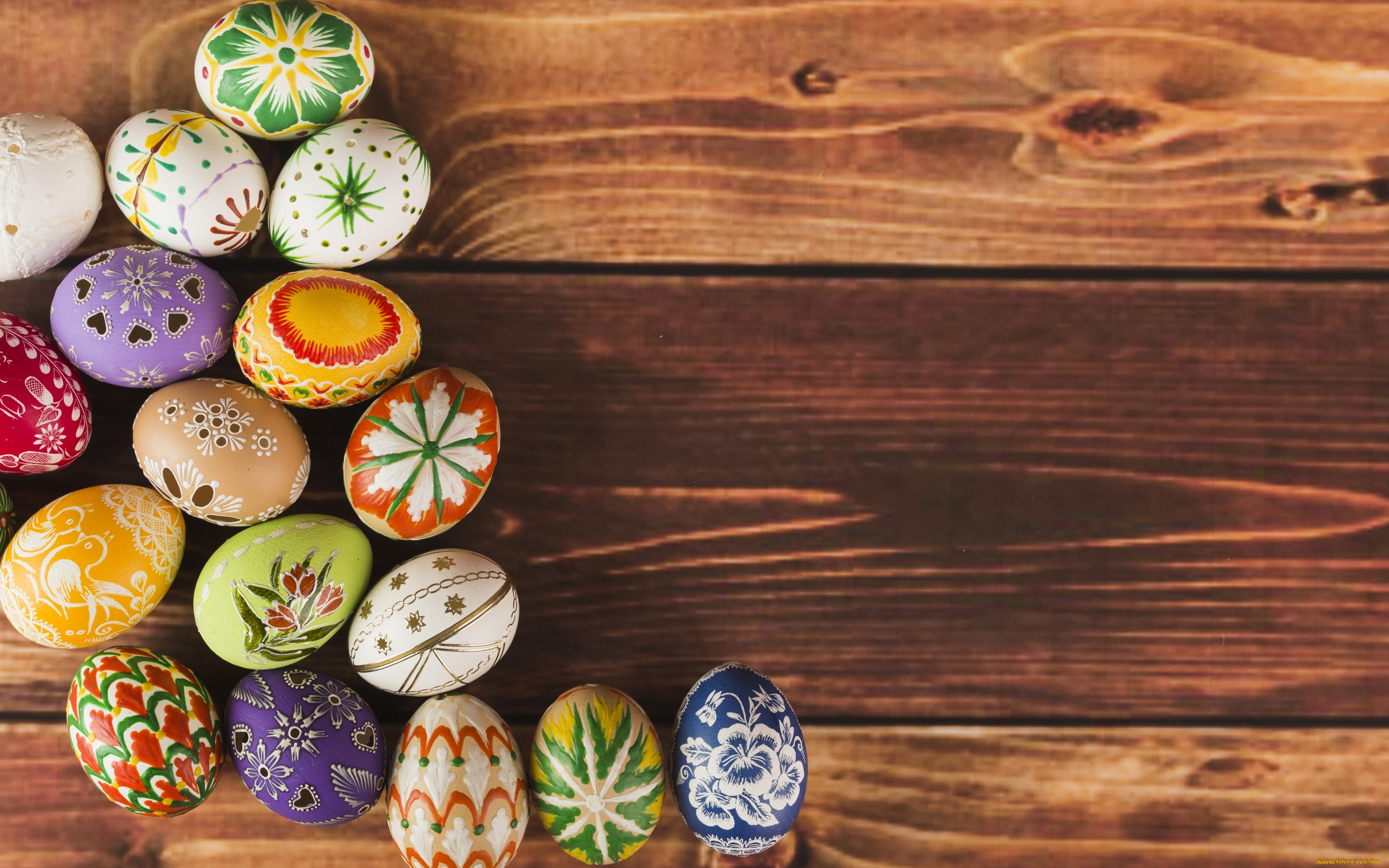 праздничные, пасха, decoration, colorful, wood, easter, яйца, крашеные, eggs, spring, happy