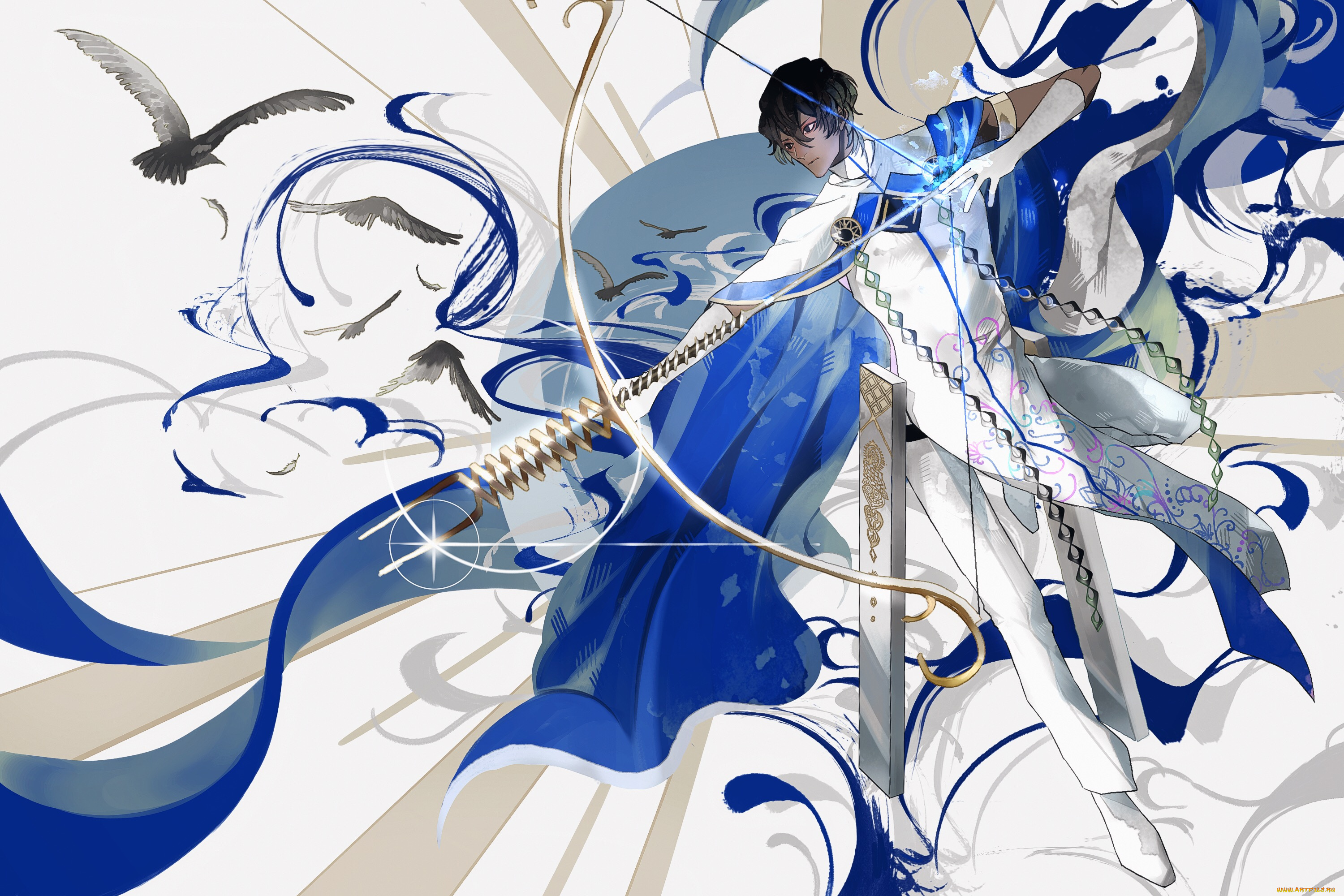 аниме, fate, stay, night, арчер