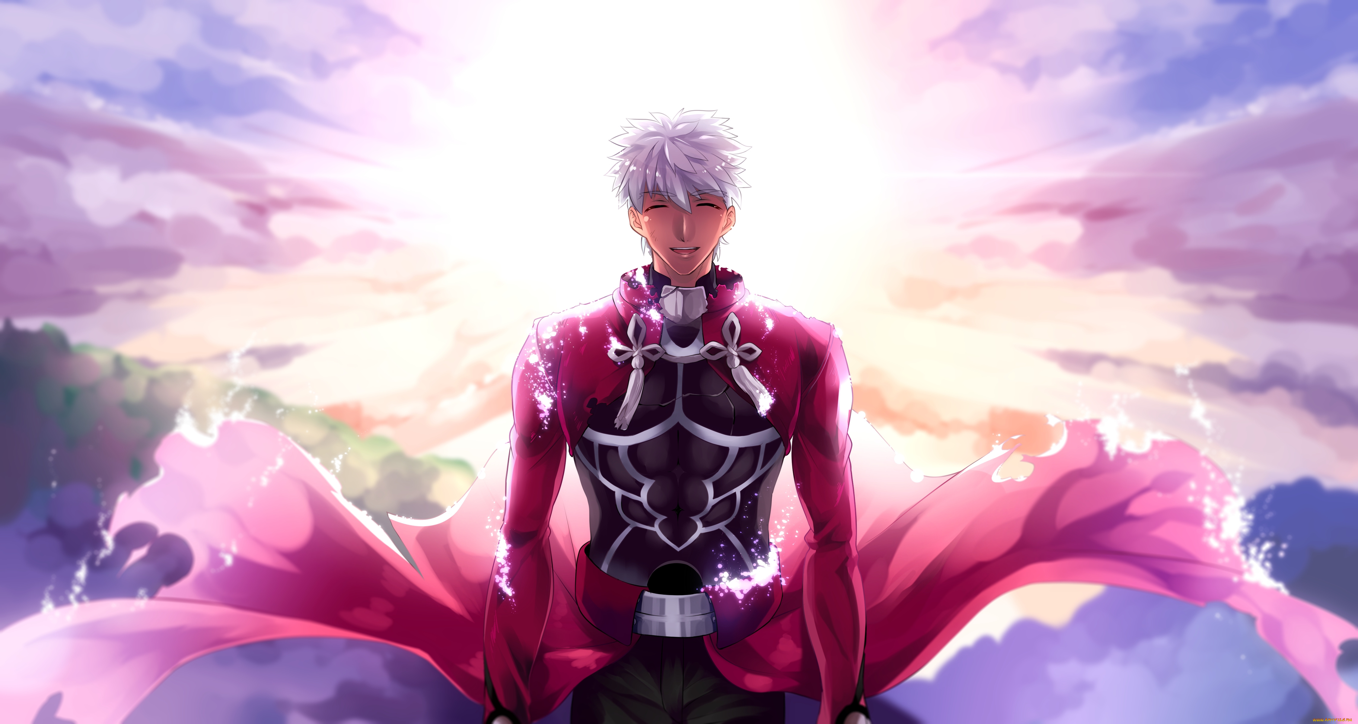 аниме, fate, stay, night, арчер
