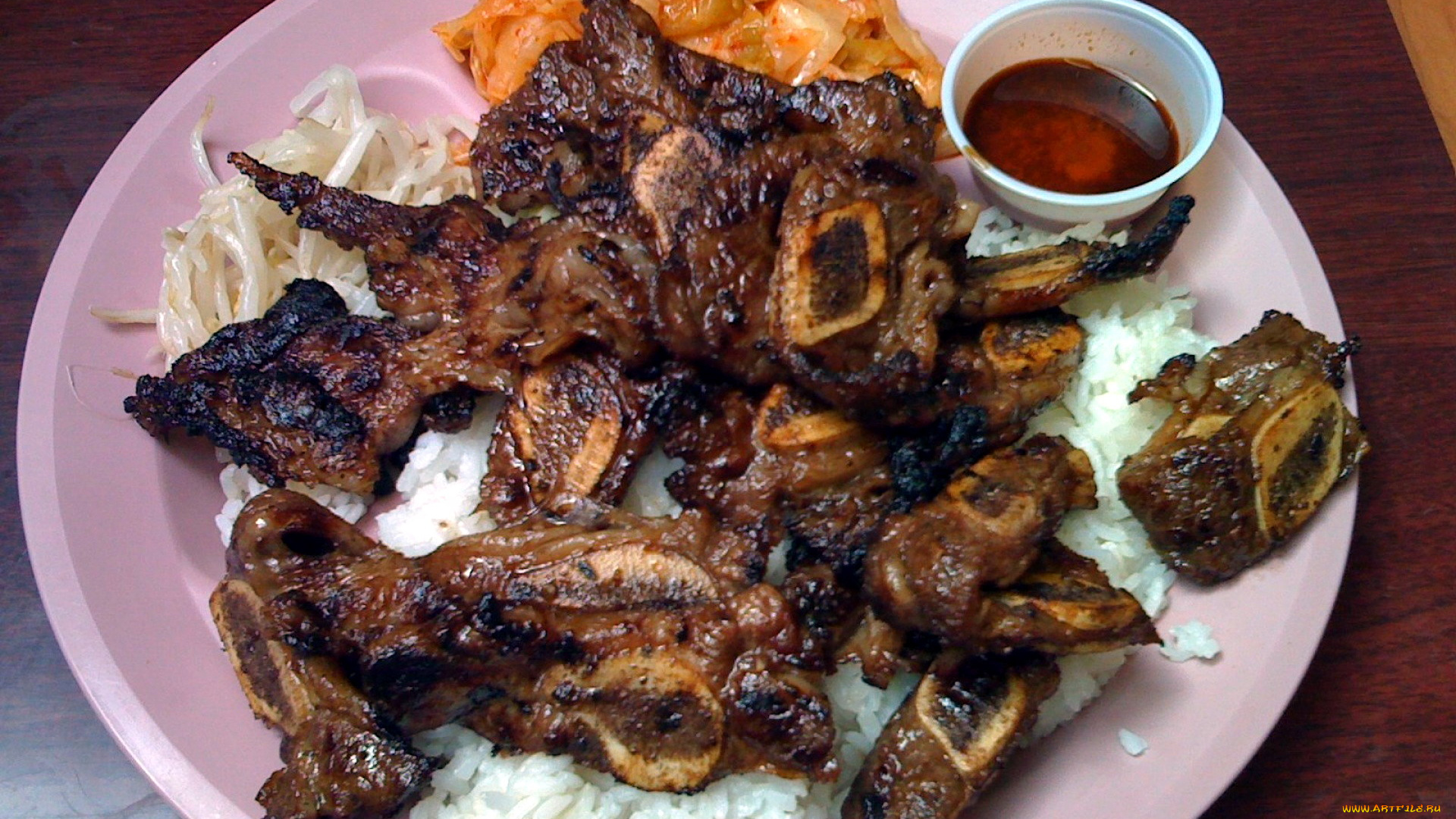 еда, мясные, блюда, корейская, кухня, мясо