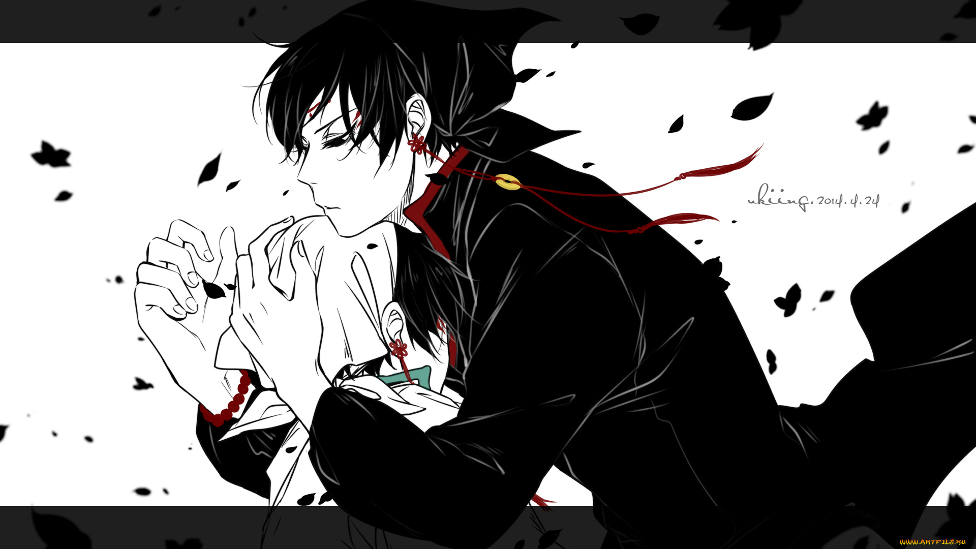 аниме, hoozuki, no, reitetsu, хладнокровный, ходзуки