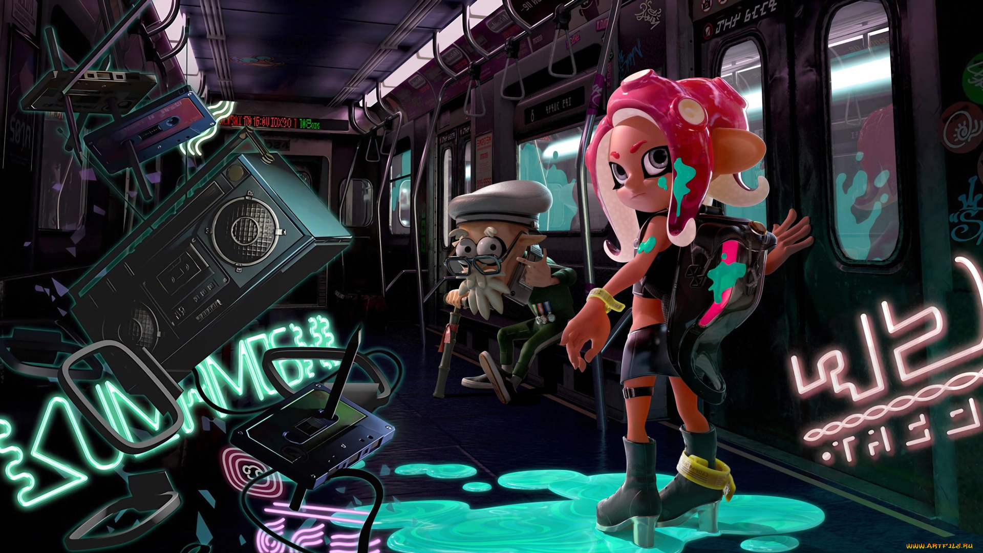 splatoon, 2, видео, игры, ---другое, splatoon, 2