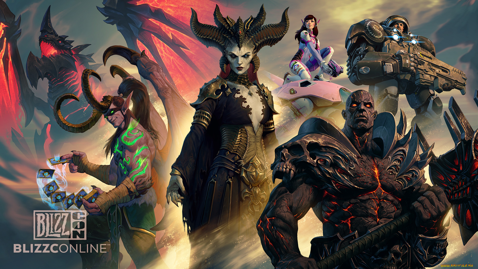 видео, игры, blizzard, entertainment, blizzard