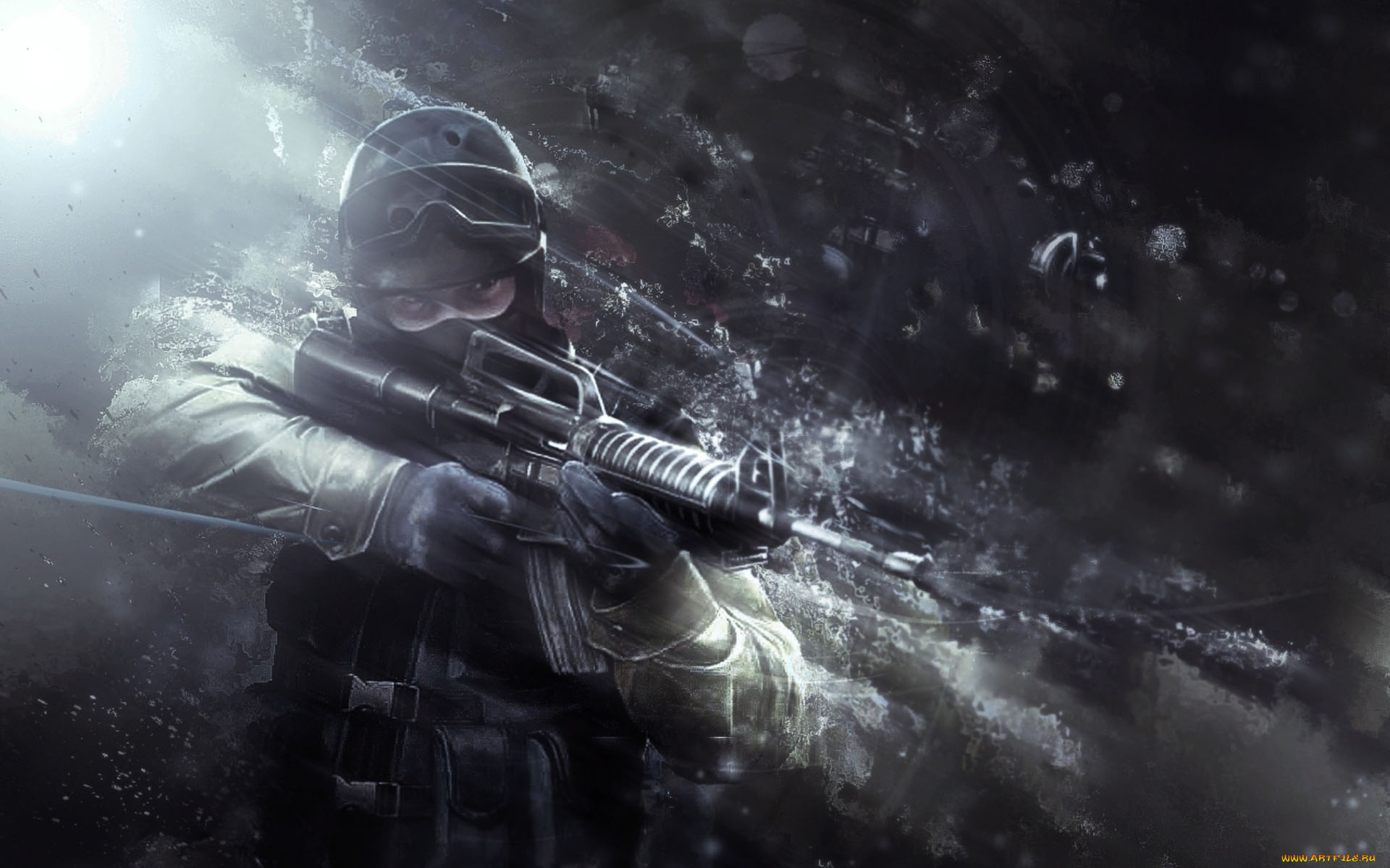 видео, игры, counter, strike, оружие, броня