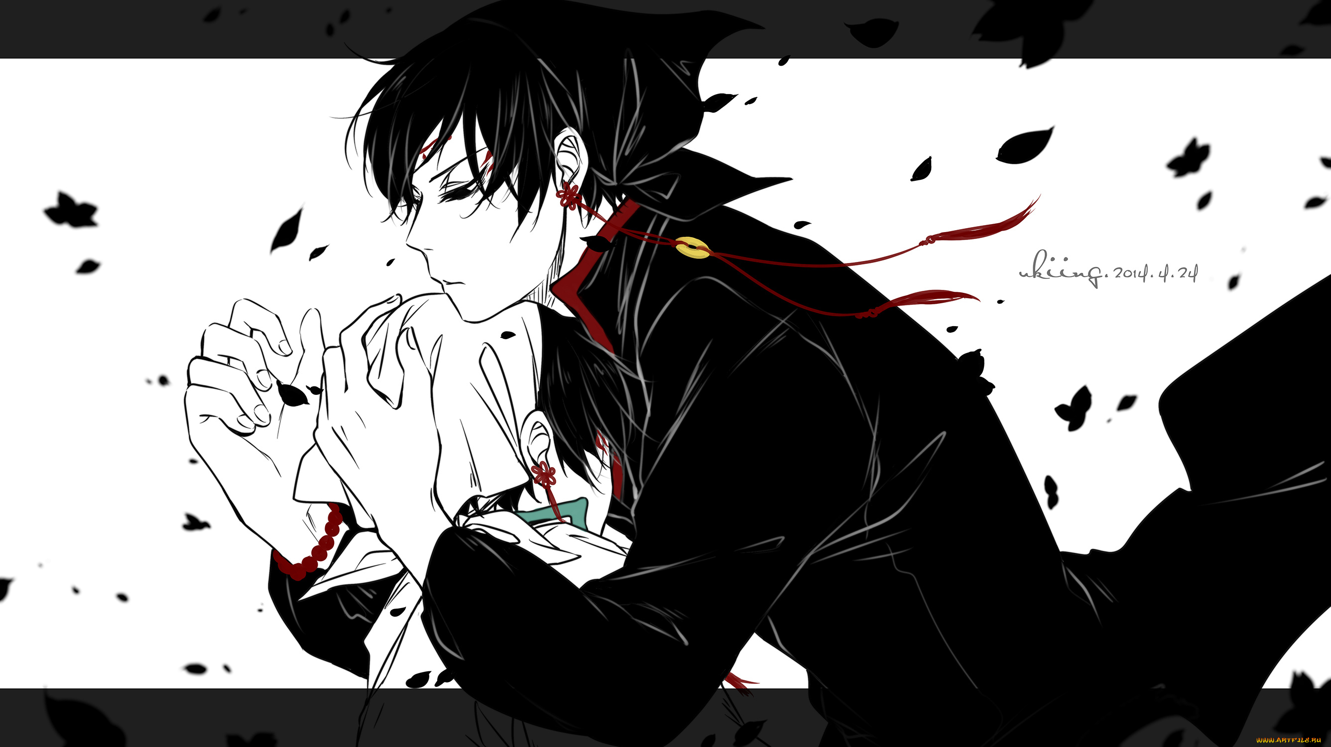 аниме, hoozuki, no, reitetsu, хладнокровный, ходзуки