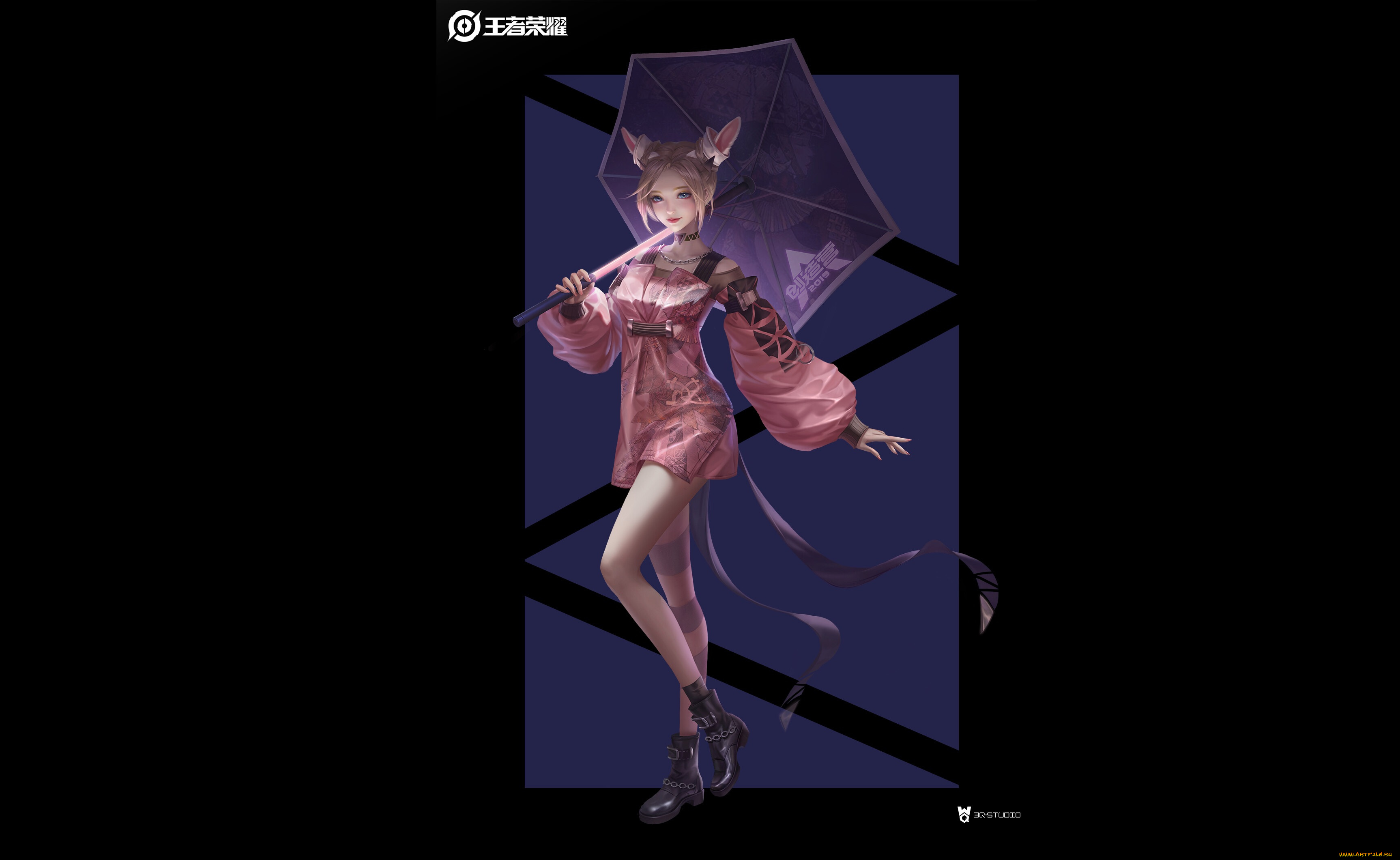 видео, игры, king, of, glory, 3q, studio