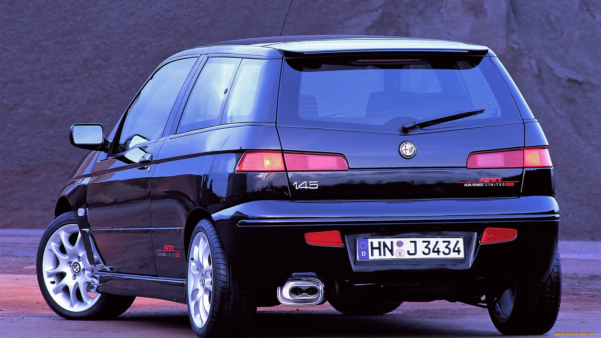 alfa, romeo, 145, автомобили, alfa, romeo, черный, скала