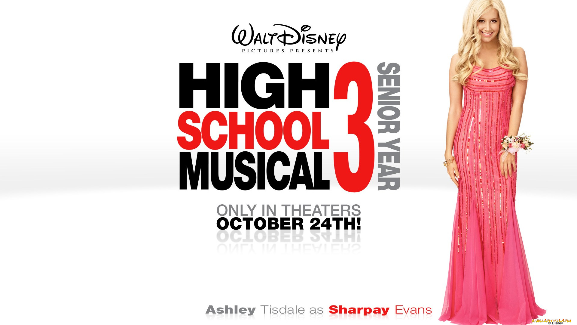 кино, фильмы, high, school, musical, 3, , senior, year, девушка, блондинка, платье