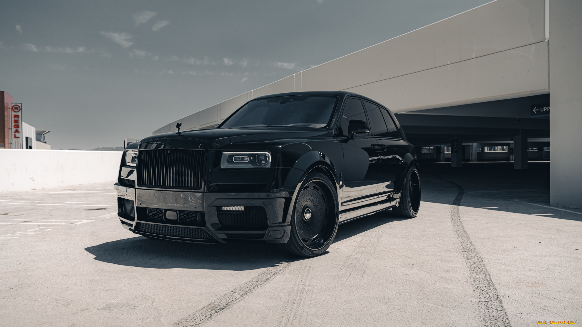 rolls-royce, cullinan, автомобили, rolls-royce, cullinan, black, premium, car