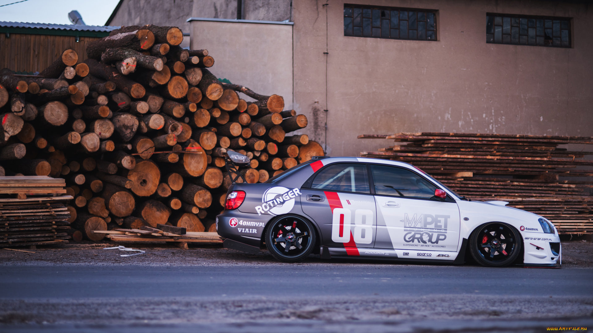 wrx, sti, автомобили, subaru, wrx, sti, impreza, sawmill, livery, stance, road, side