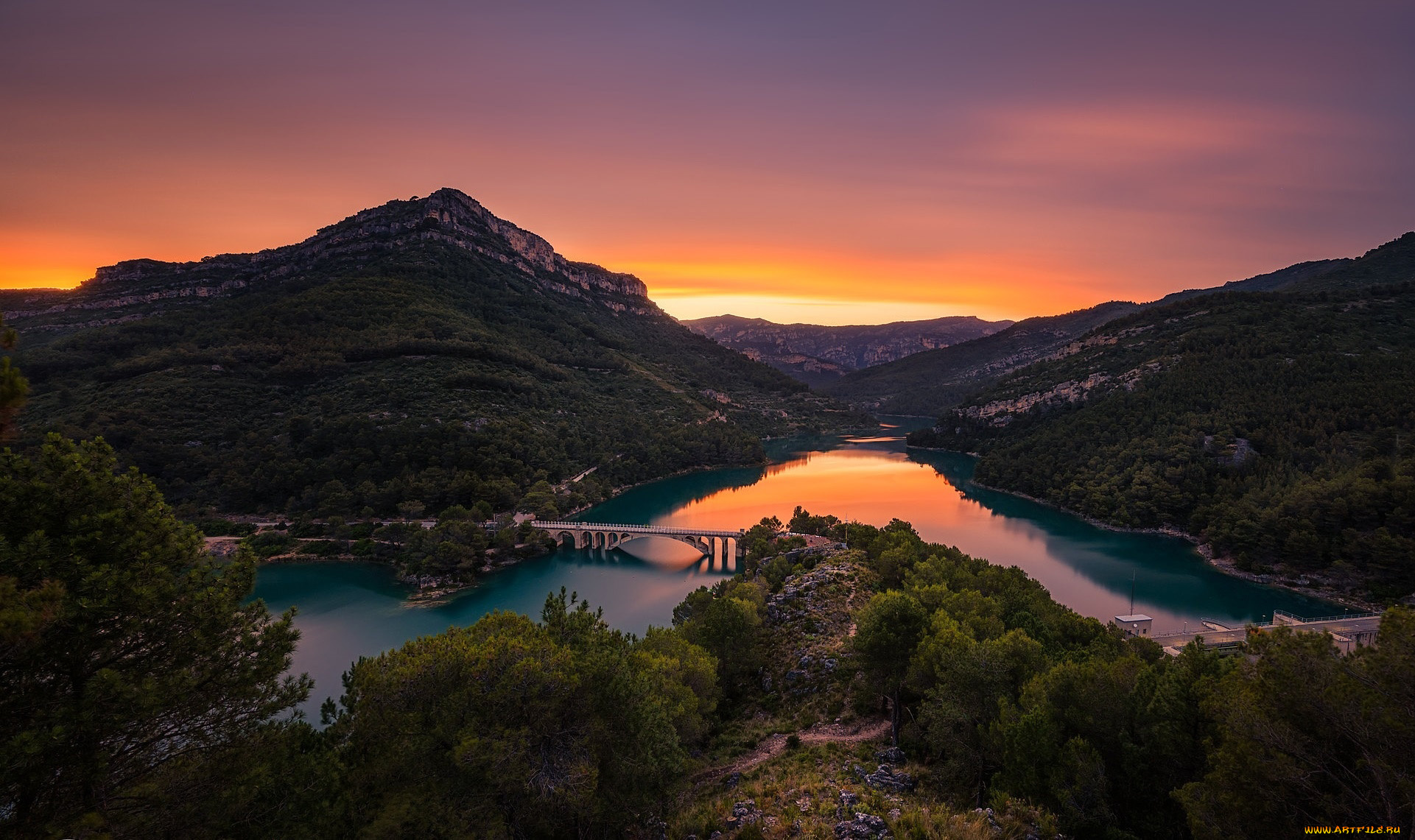 ulldecona, catalonia, spain, города, -, мосты