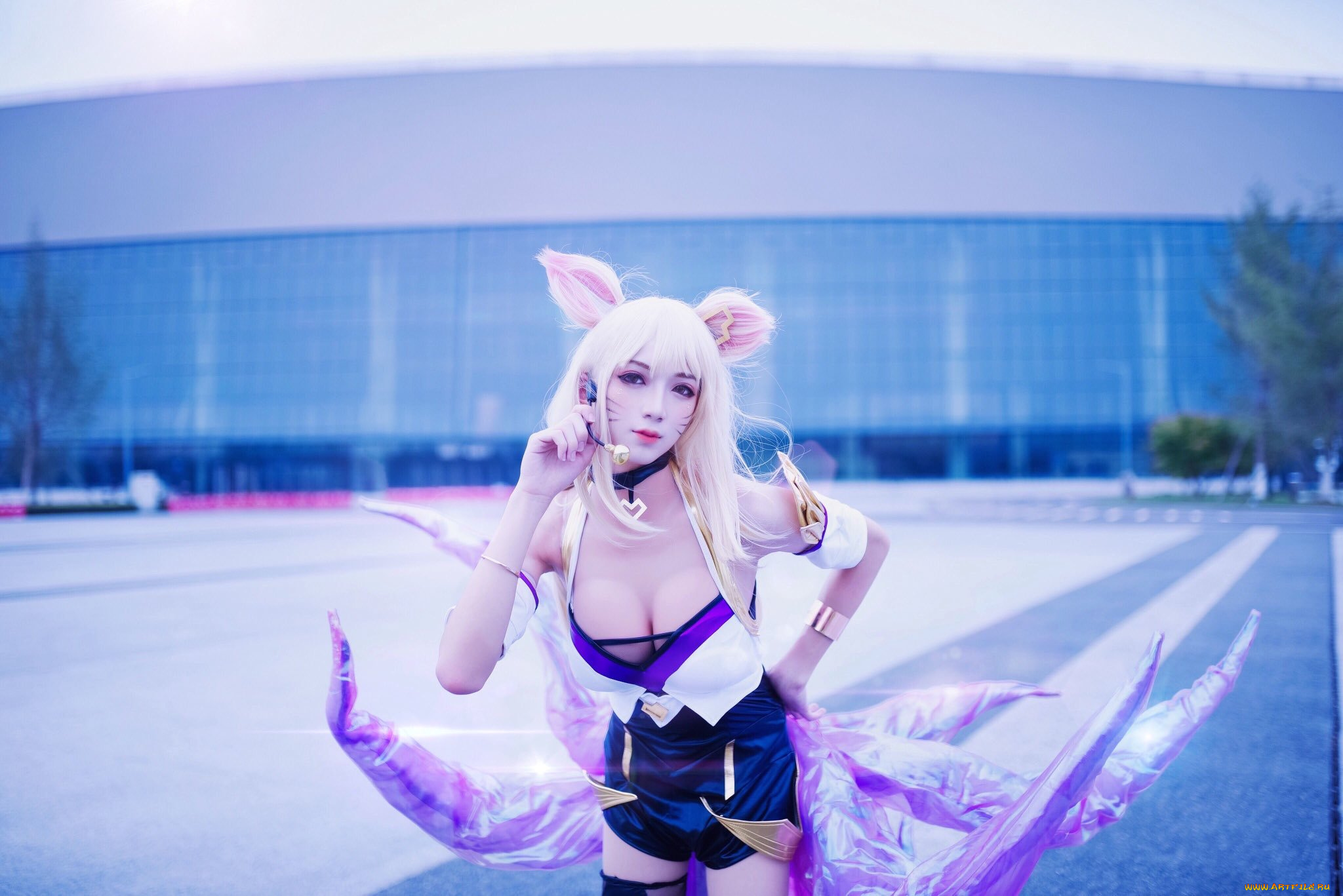 девушки, -, креатив, , косплей, образ, костюм