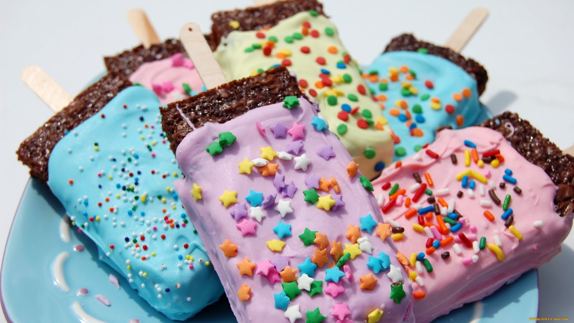 еда, мороженое, , десерты, ассорти