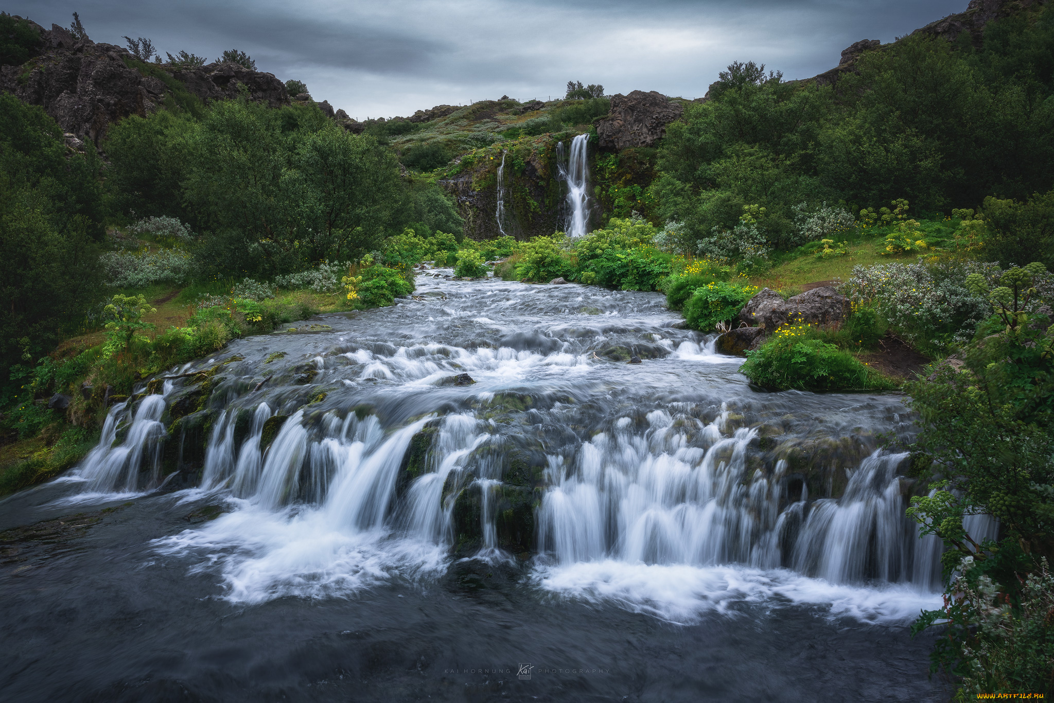 природа, водопады, водопад