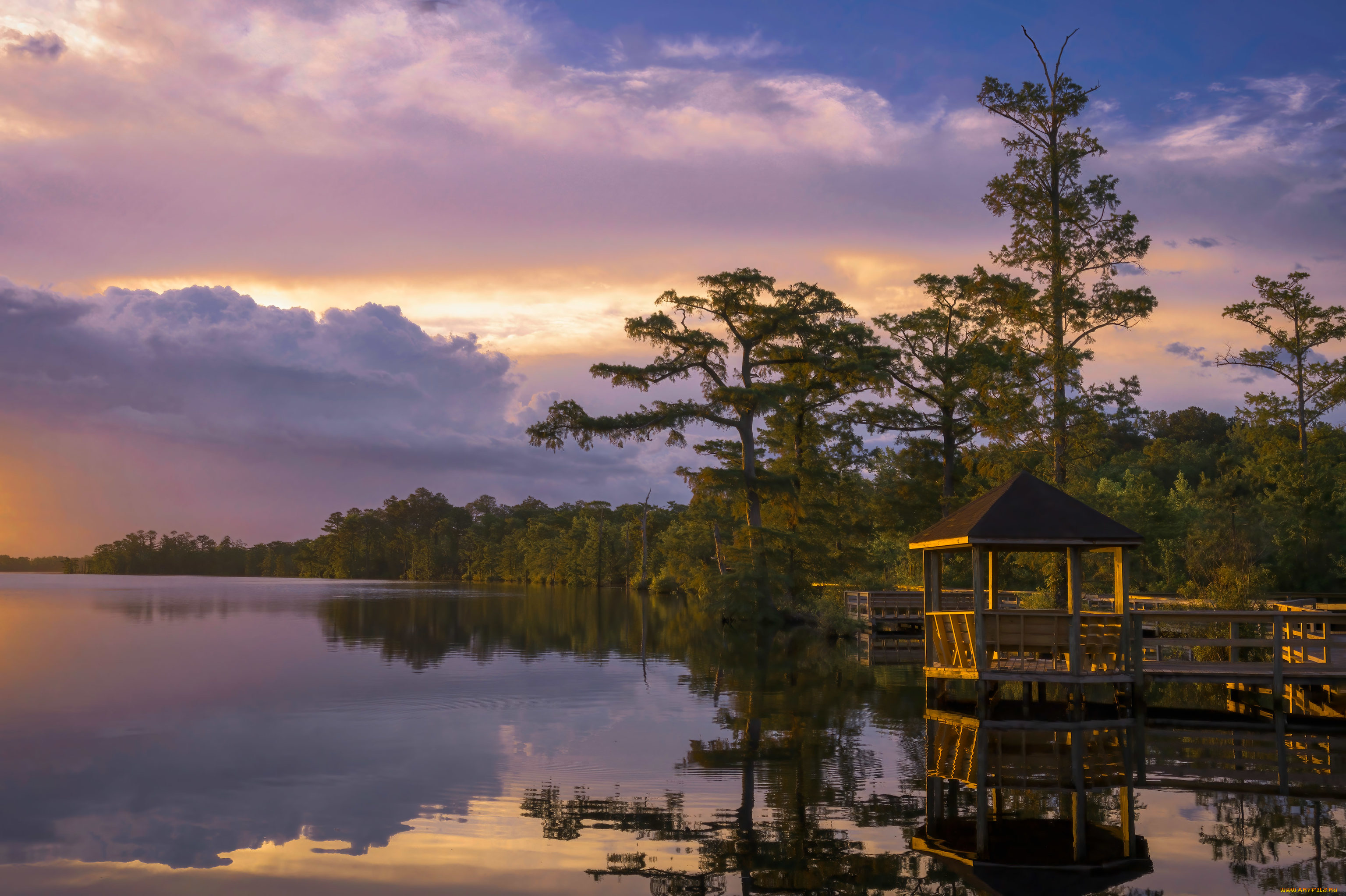 разное, сооружения, , постройки, пейзаж, озеро