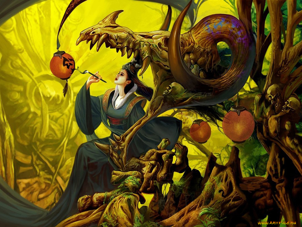 фэнтези, красавицы, чудовища