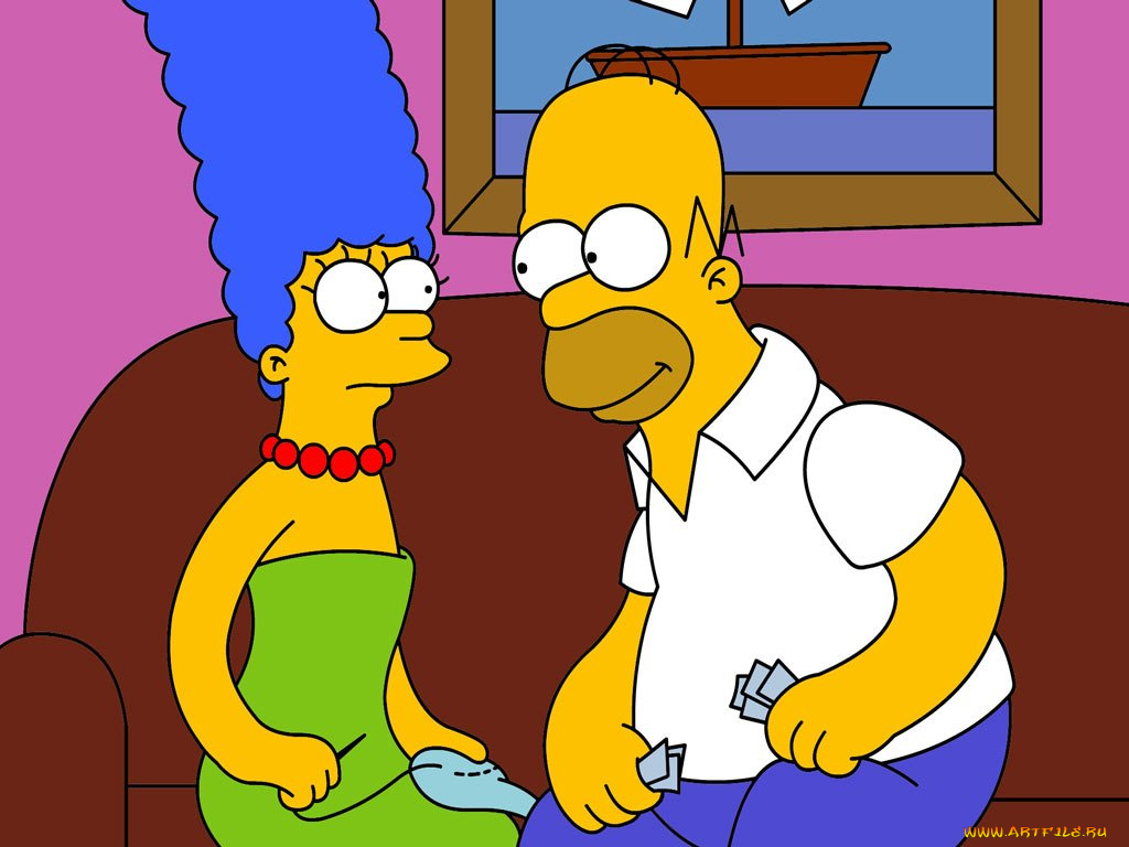 мультфильмы, the, simpsons