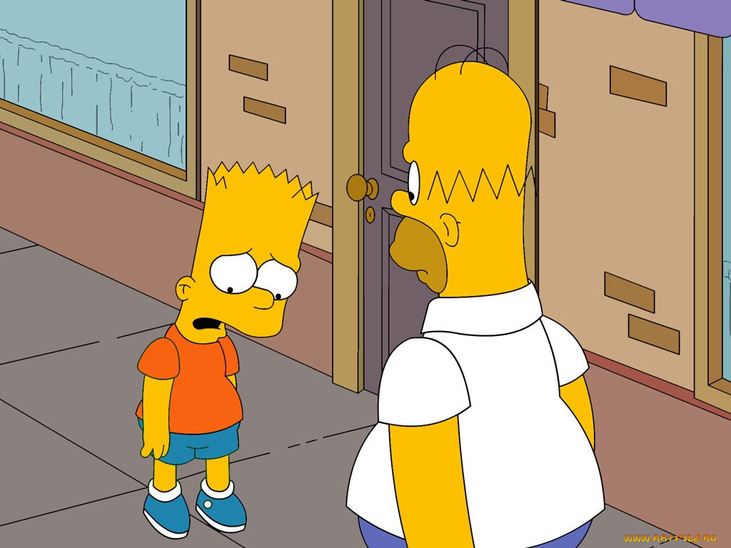 мультфильмы, the, simpsons