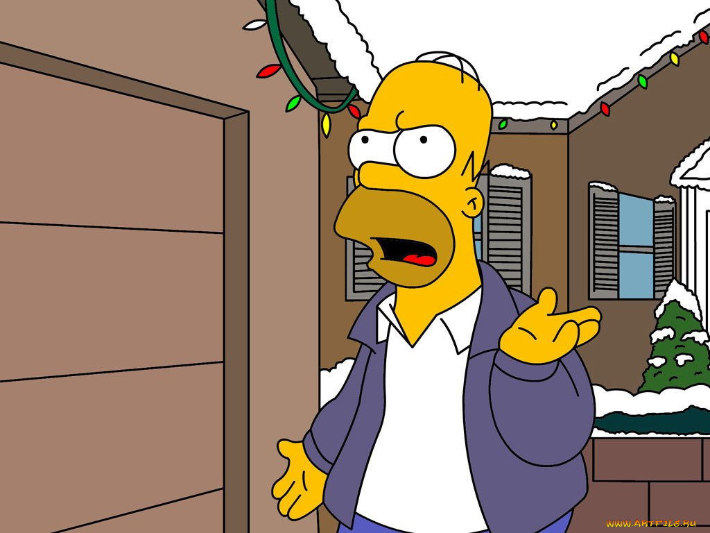 мультфильмы, the, simpsons