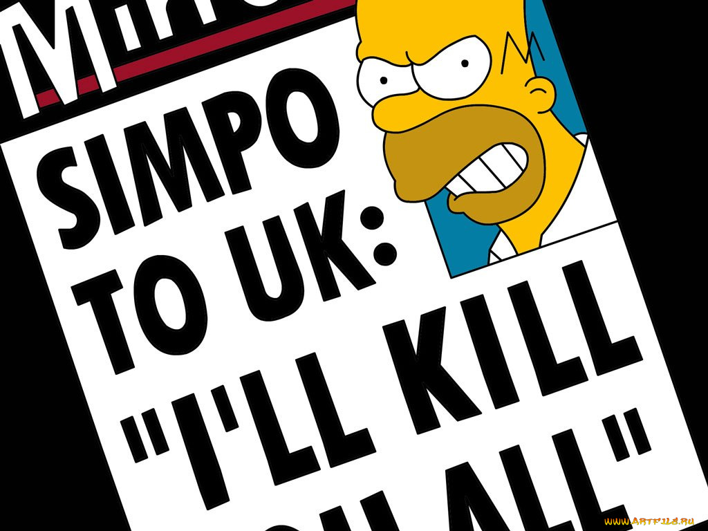 мультфильмы, the, simpsons