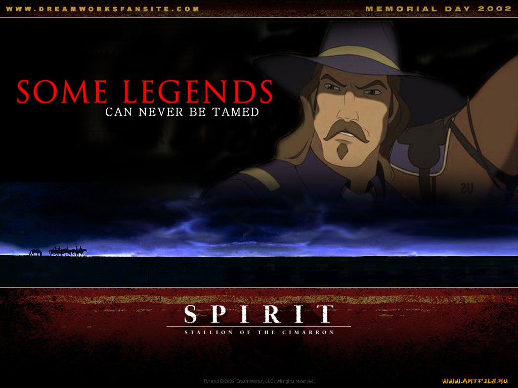 мультфильмы, spirit, stallion, of, the, cimarron