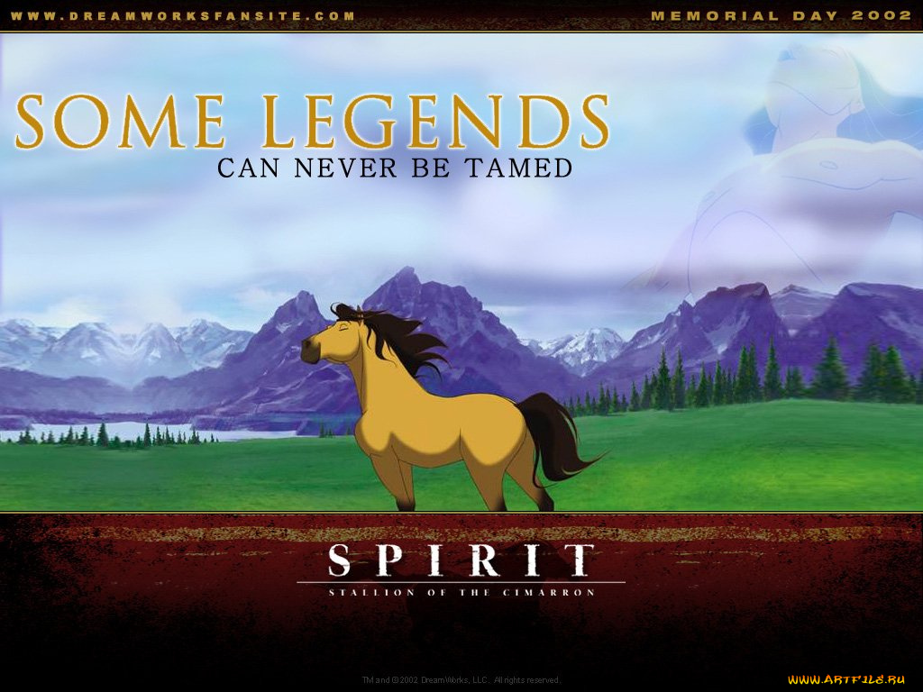 мультфильмы, spirit, stallion, of, the, cimarron