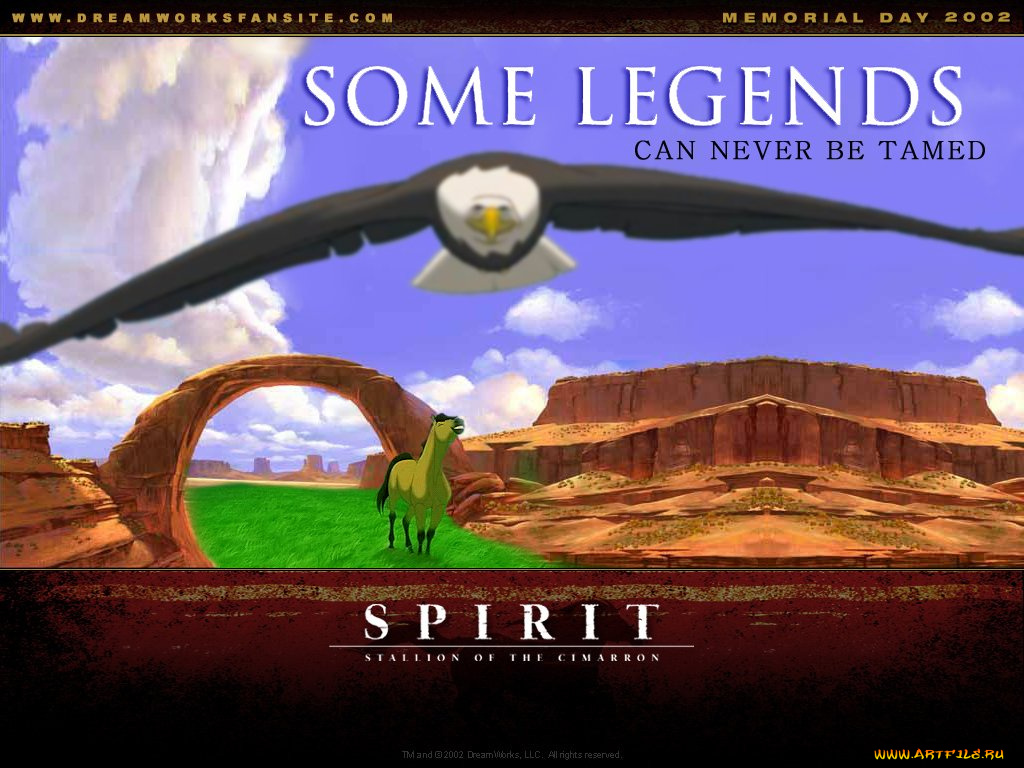 мультфильмы, spirit, stallion, of, the, cimarron