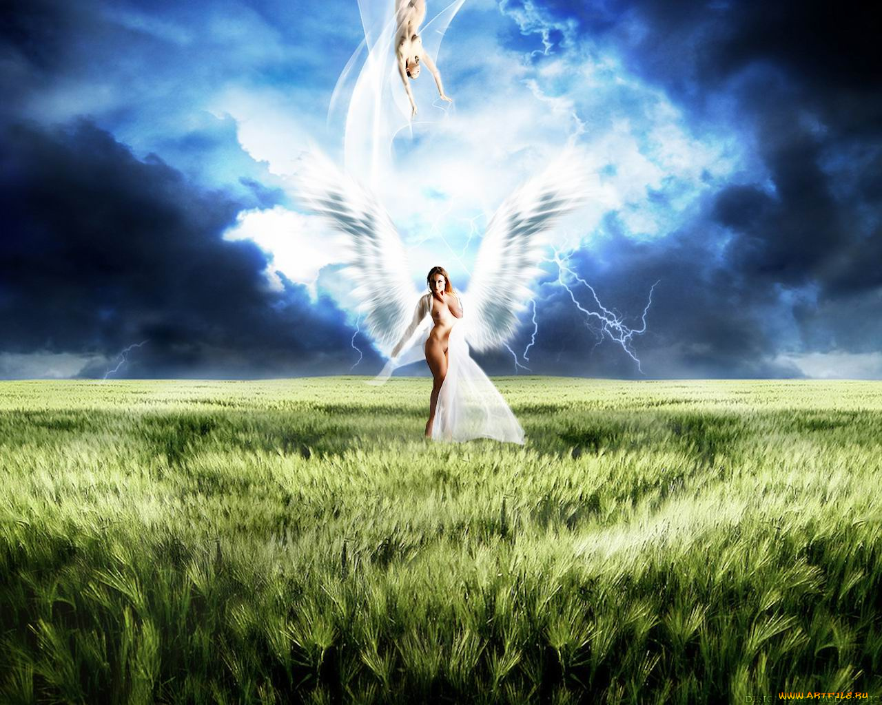 фэнтези, ангелы