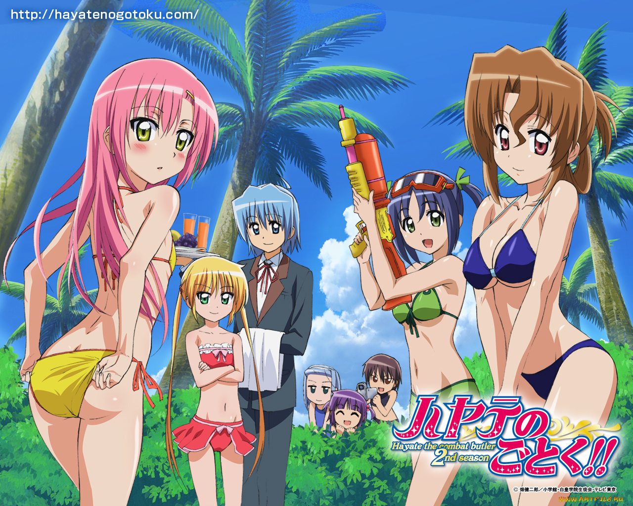 hayate, the, combat, butler, аниме, no, gotoku