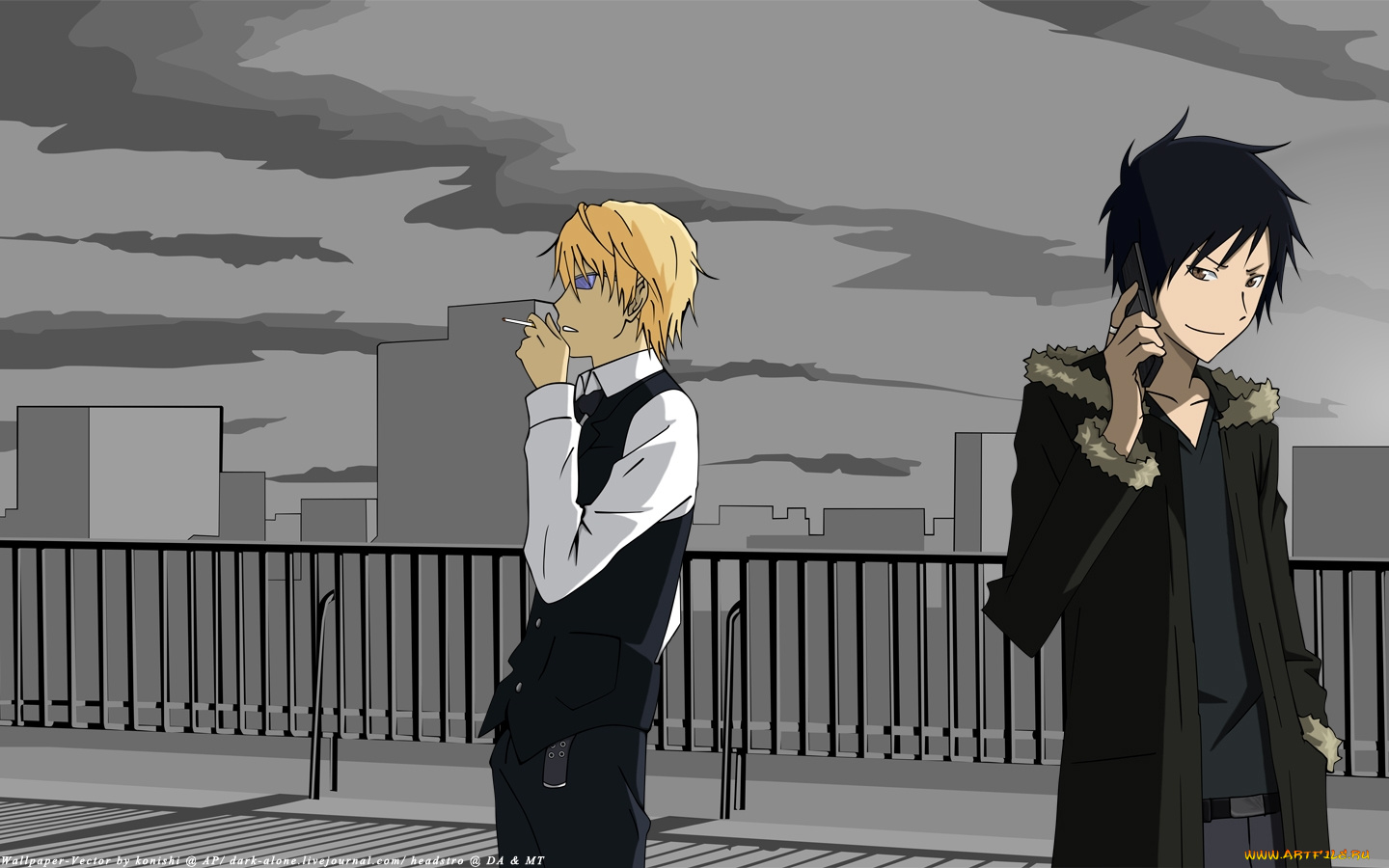 аниме, dyurarara