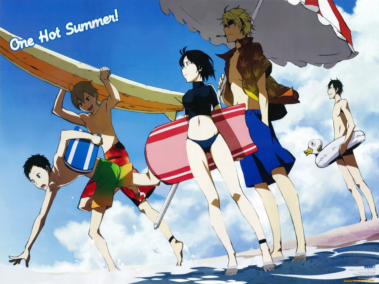 аниме, dyurarara