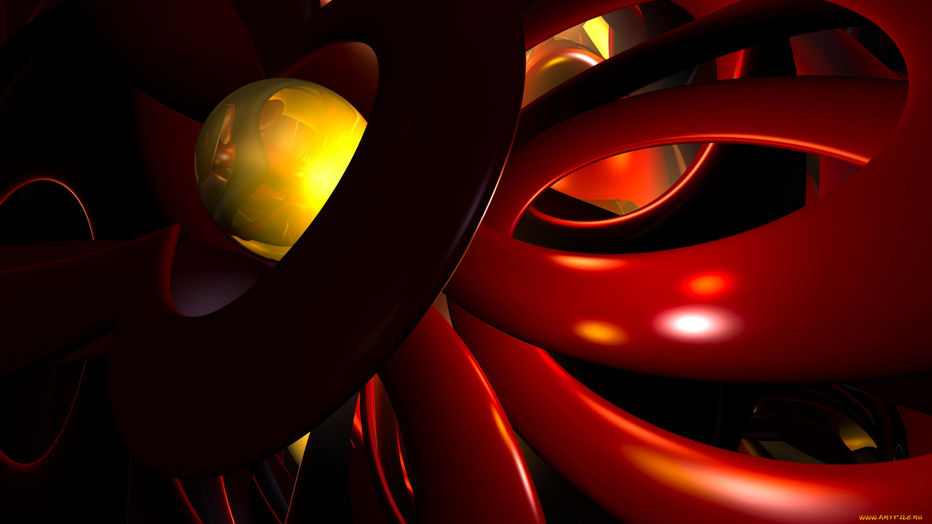 3д, графика, fractal, фракталы