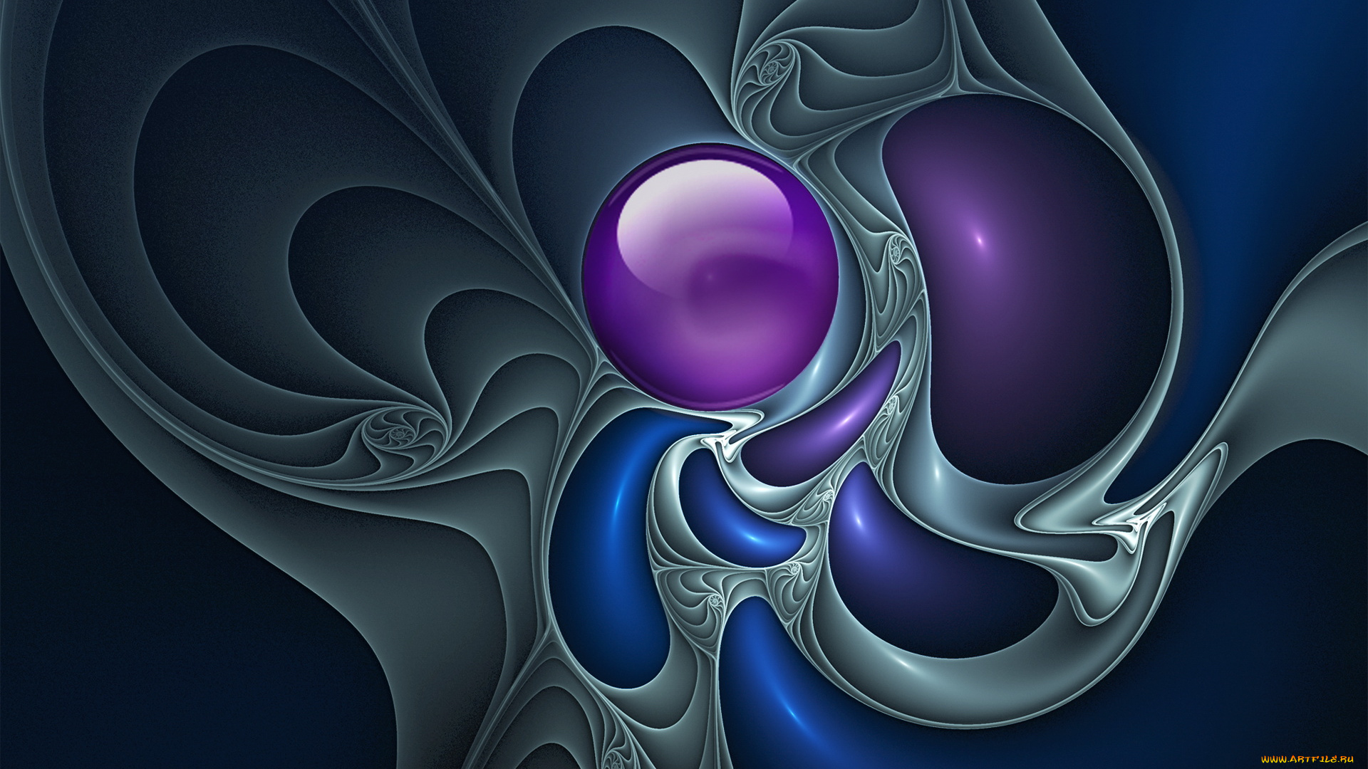 3д, графика, fractal, фракталы