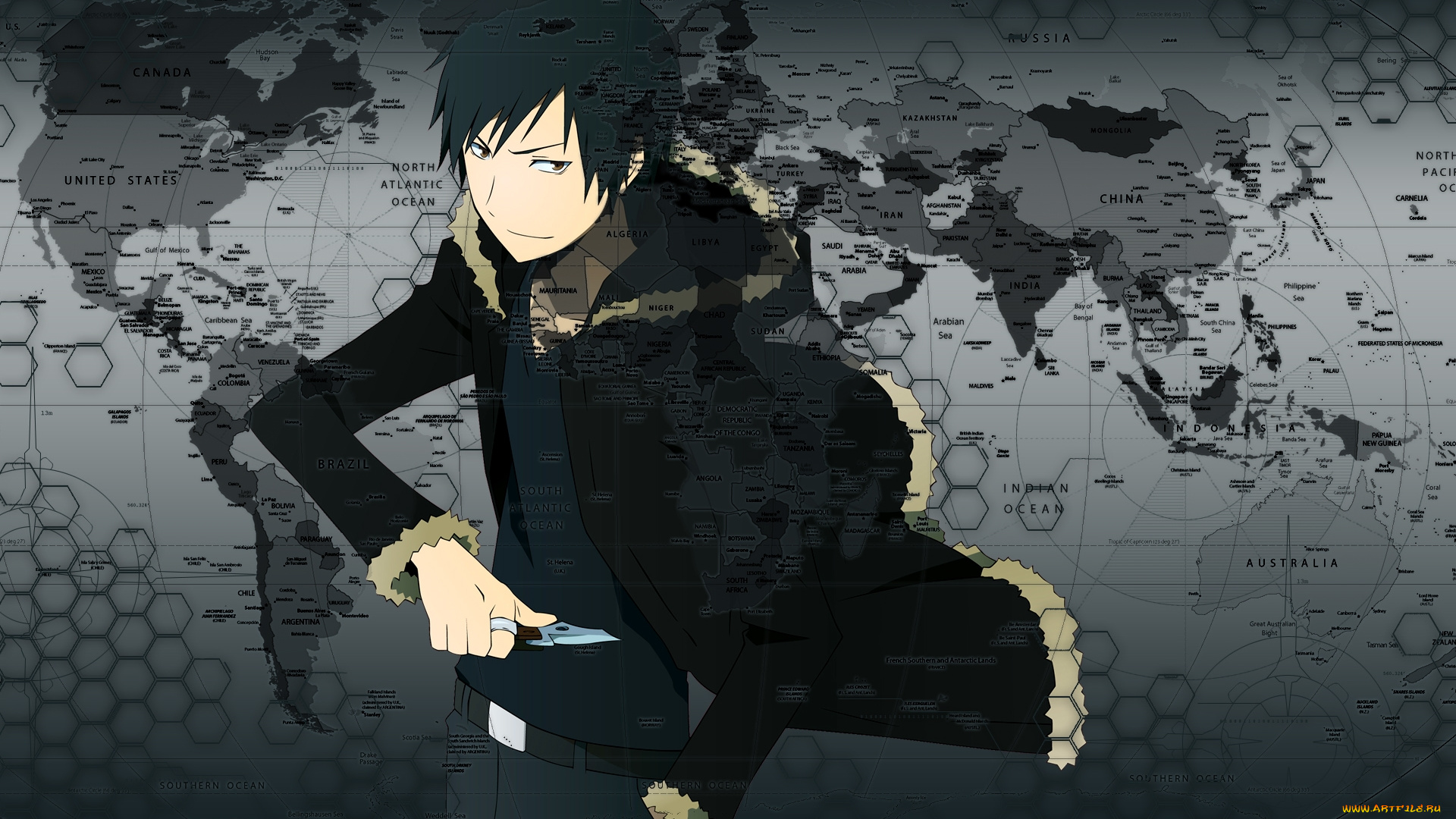 аниме, dyurarara